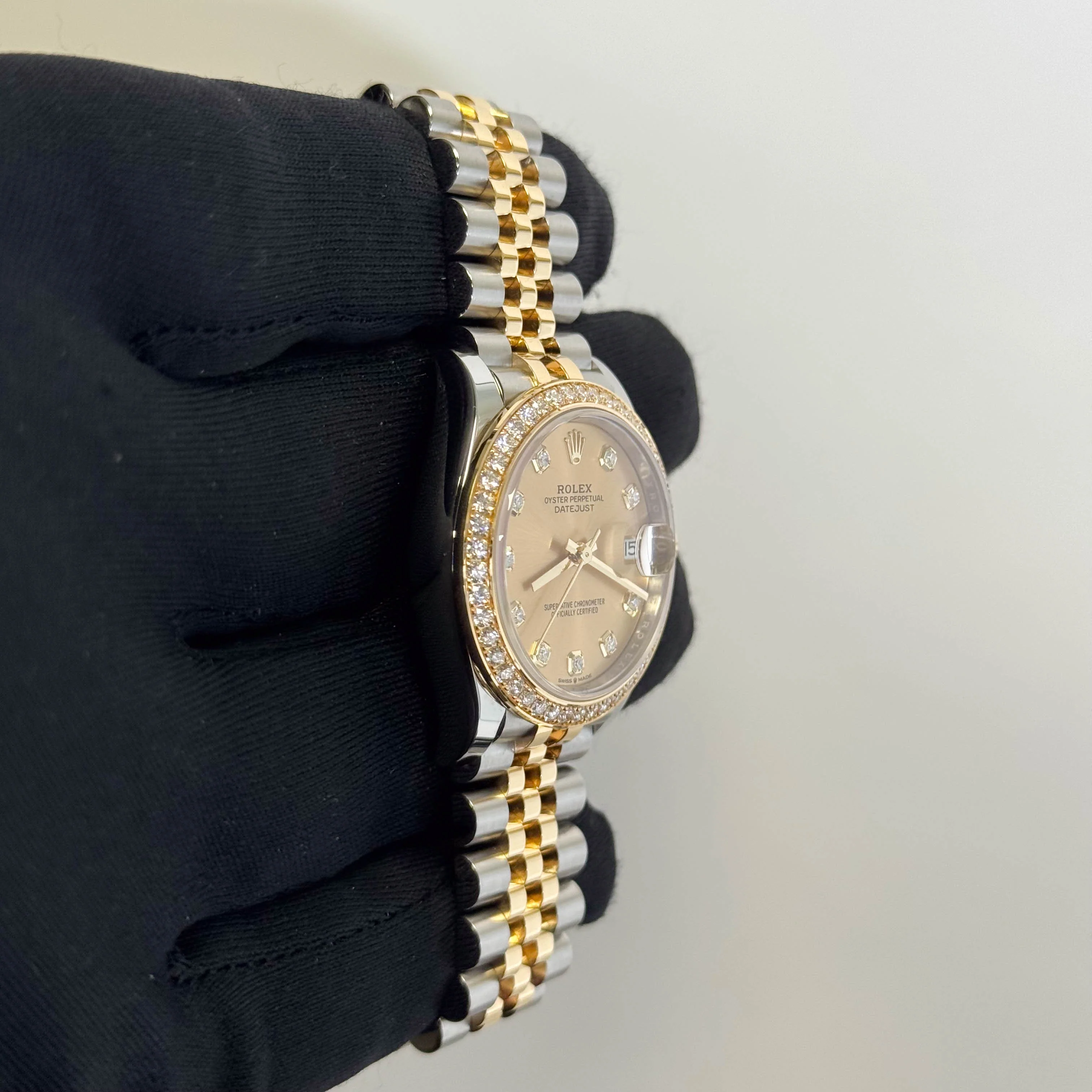 Rolex Datejust 31mm Champagne Dial Watch Ref# 278383RBR - Image 3