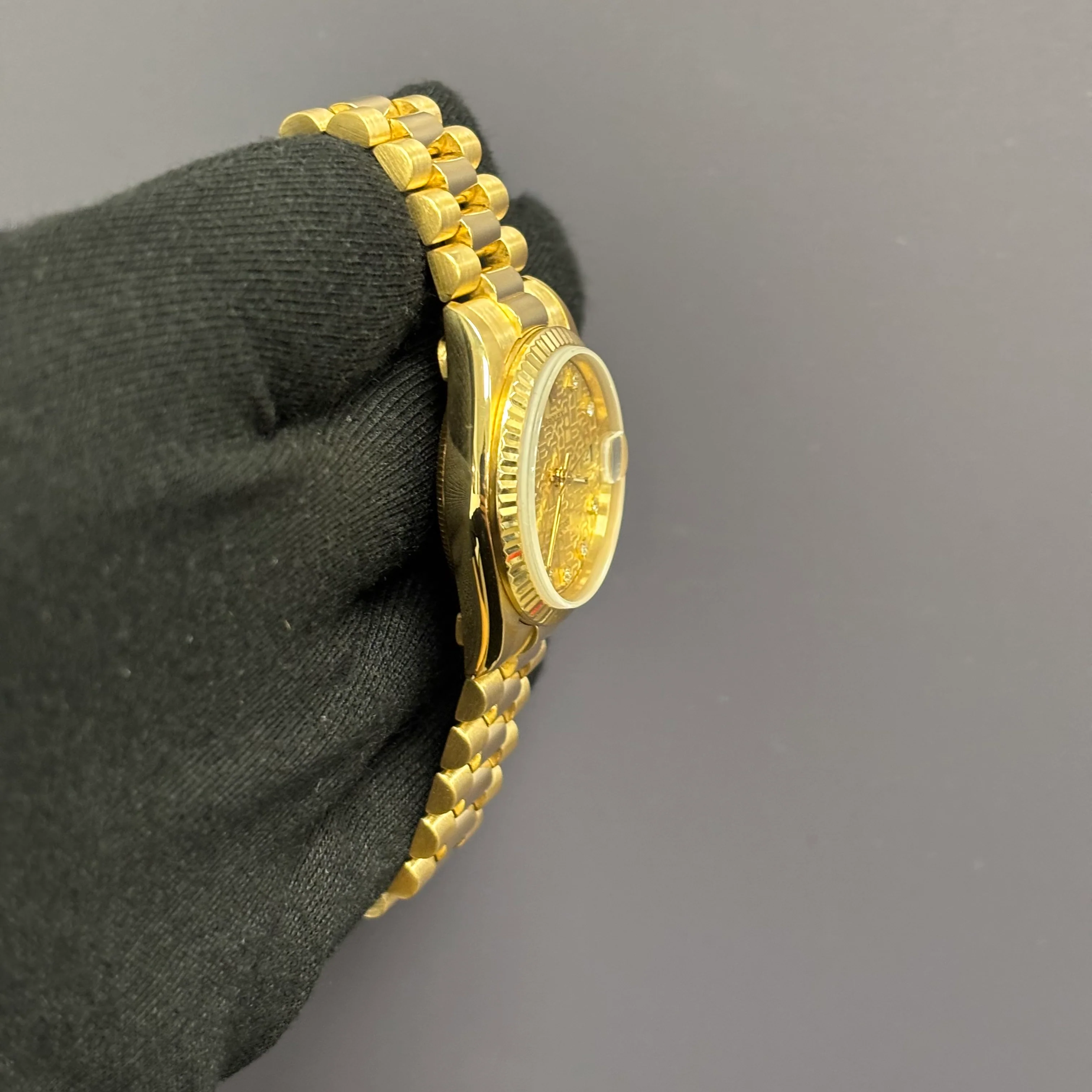 Rolex Datejust 31mm Champagne Dial Watch Ref# 68278 - Image 3