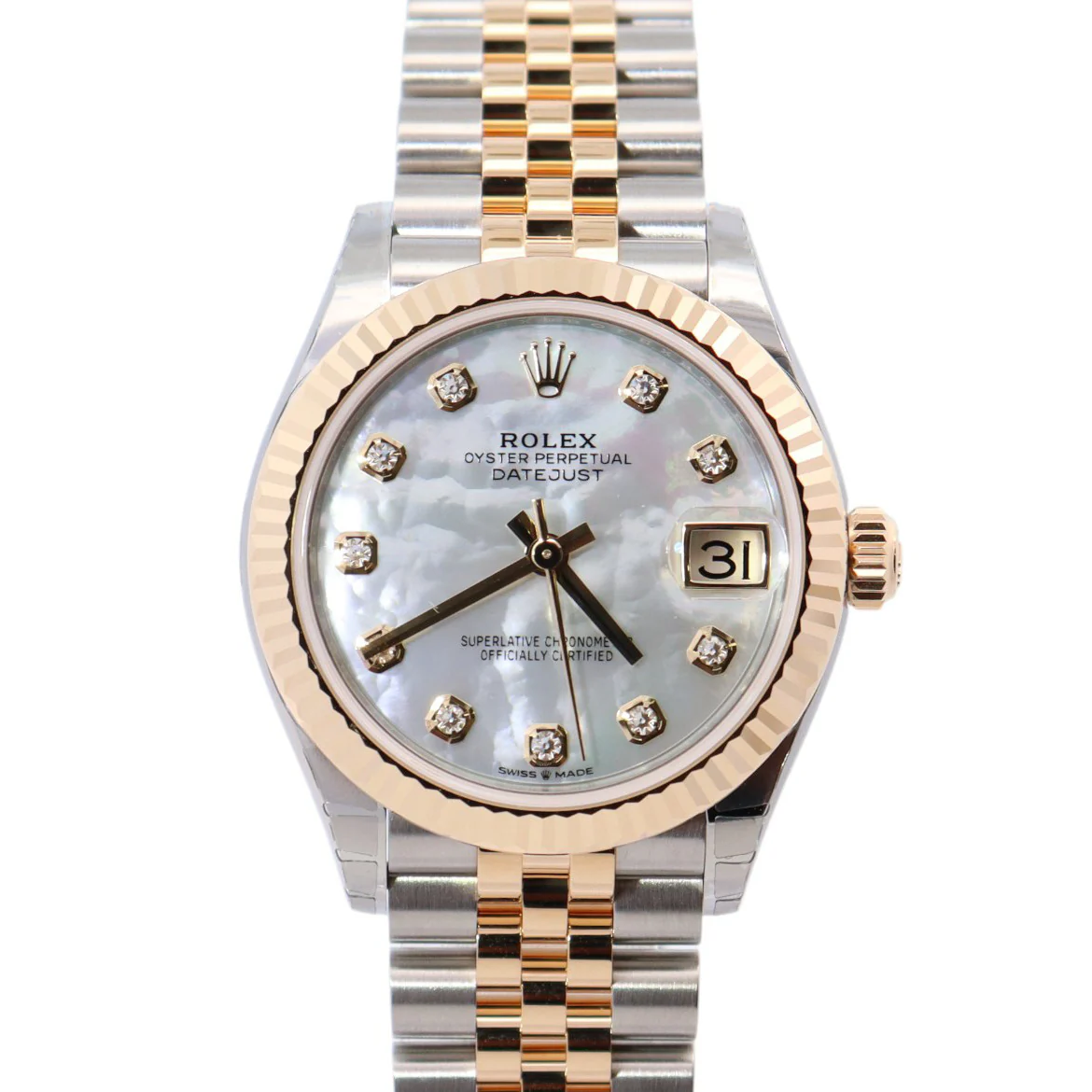 Rolex Datejust 31mm MOP Dial Watch Ref# 278273