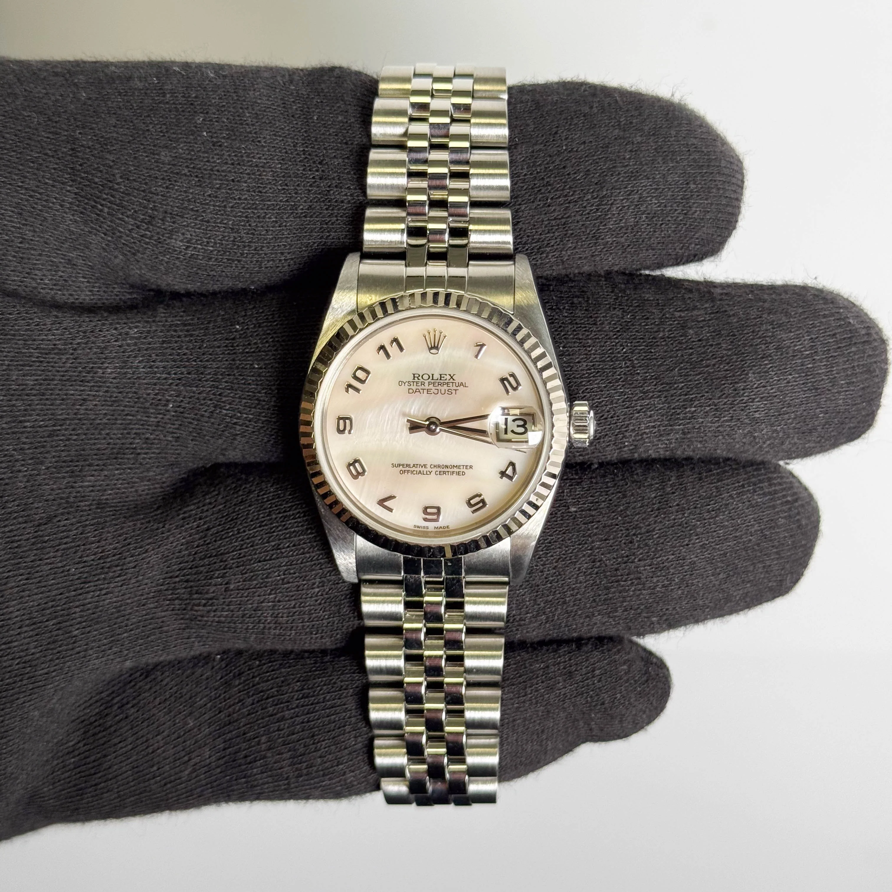 Rolex Datejust 31mm Mother Of Pearl Dial Watch Ref# 78274 - Image 2