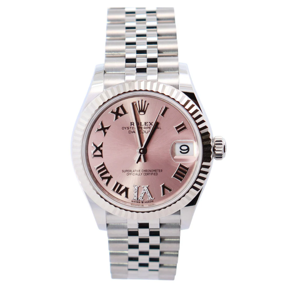 Rolex Datejust 31mm Pink Dial Watch Ref# 278274