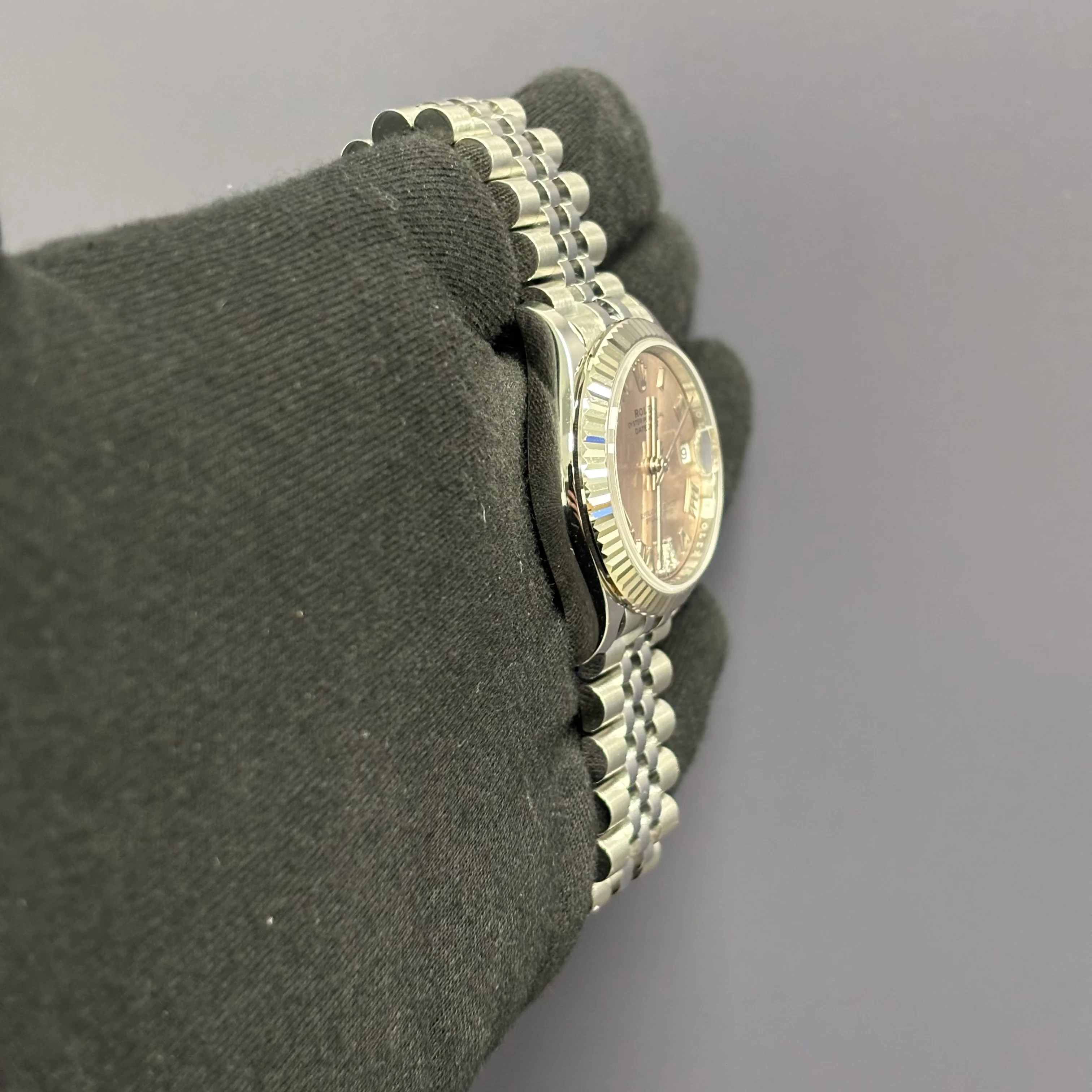 Rolex Datejust 31mm Pink Dial Watch Ref# 278274 - Image 3