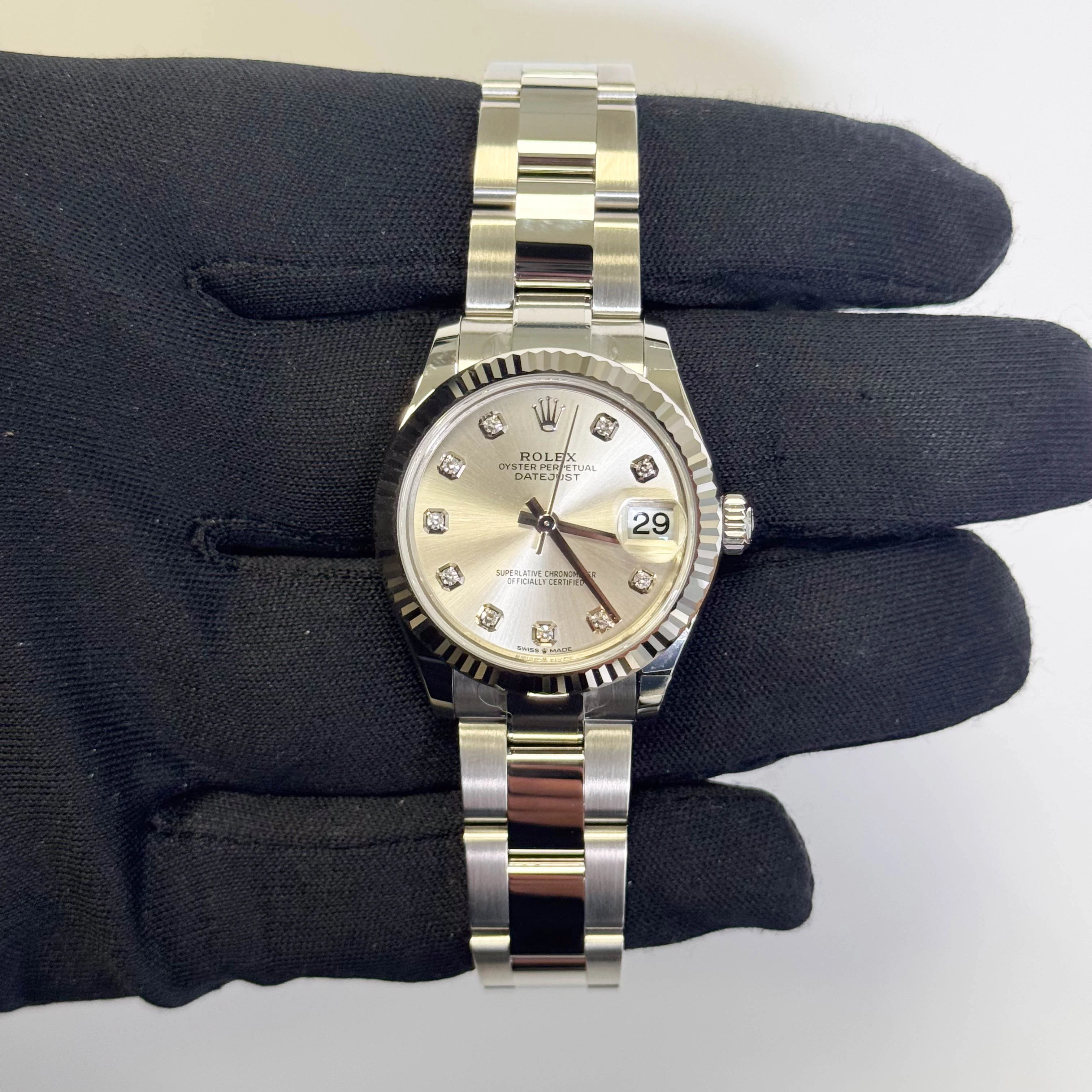 Rolex Datejust 31mm Silver Dial Watch Ref# 278274 - Image 2