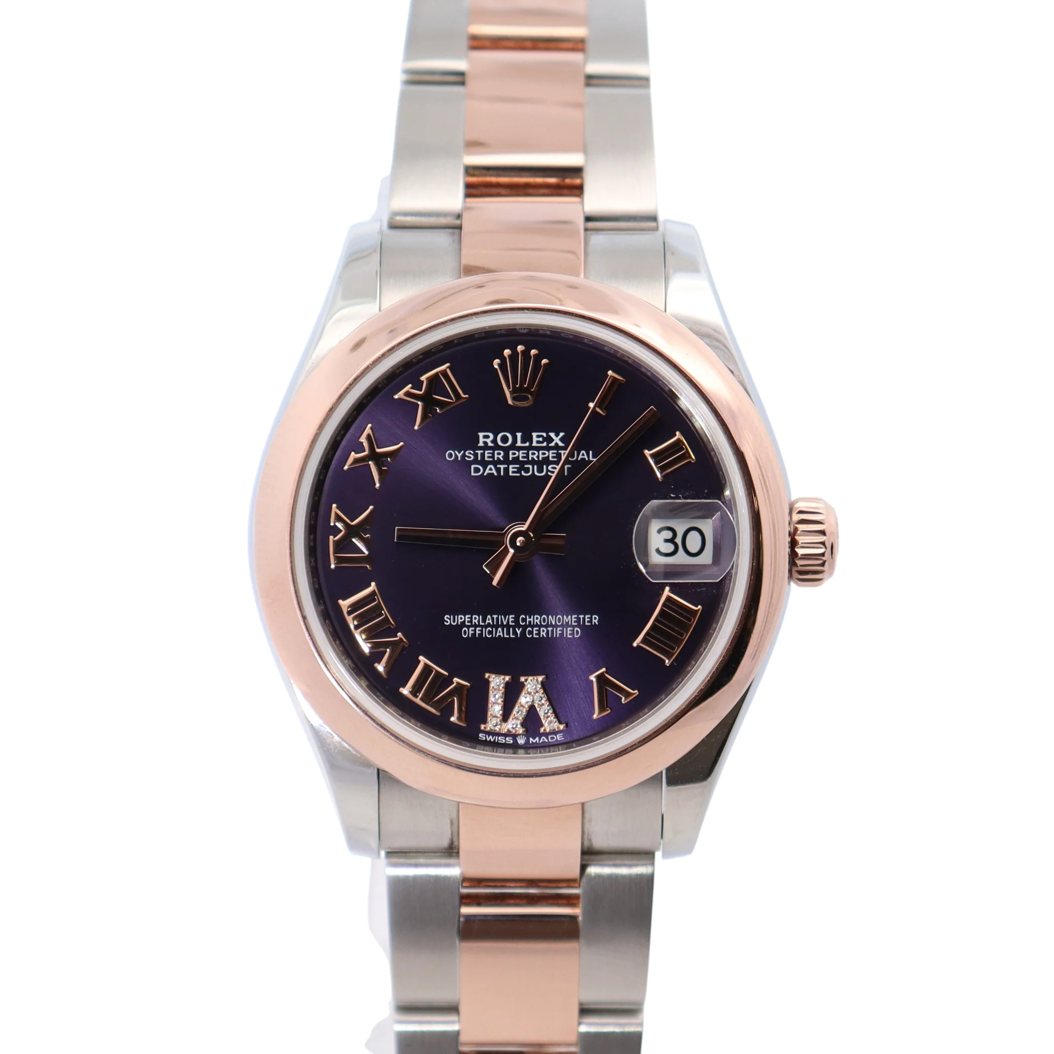 Rolex Datejust 31mm Purple Dial Watch Ref# 278241