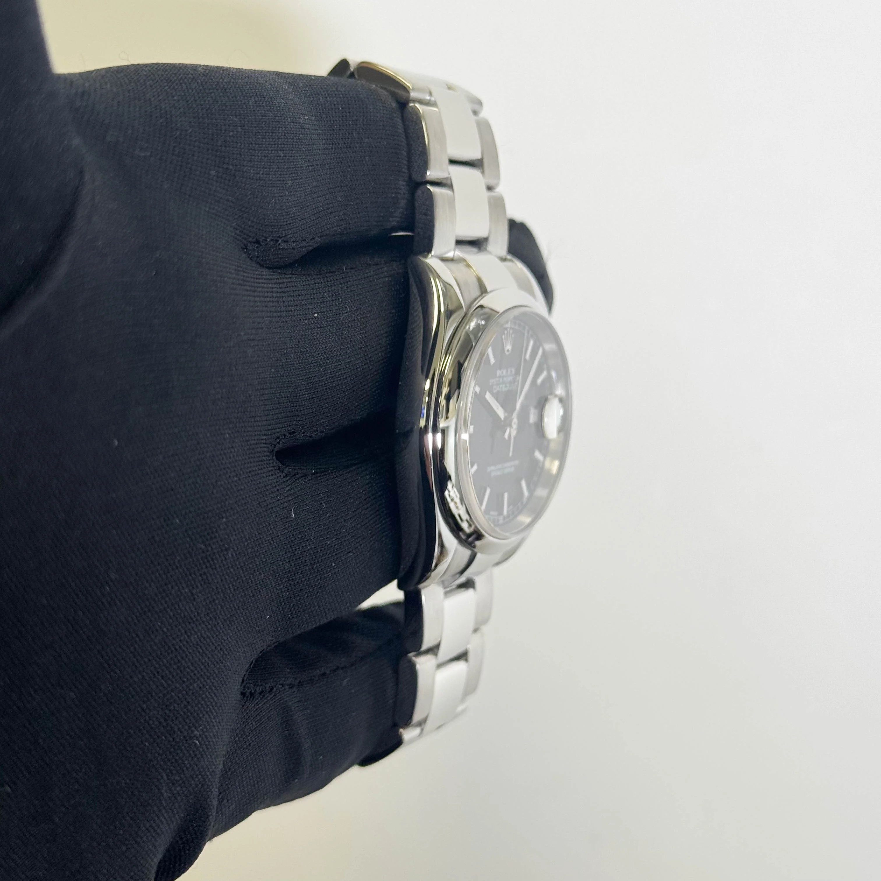 Rolex Datejust 36mm Black Dial Watch Ref# 116200 - Image 3