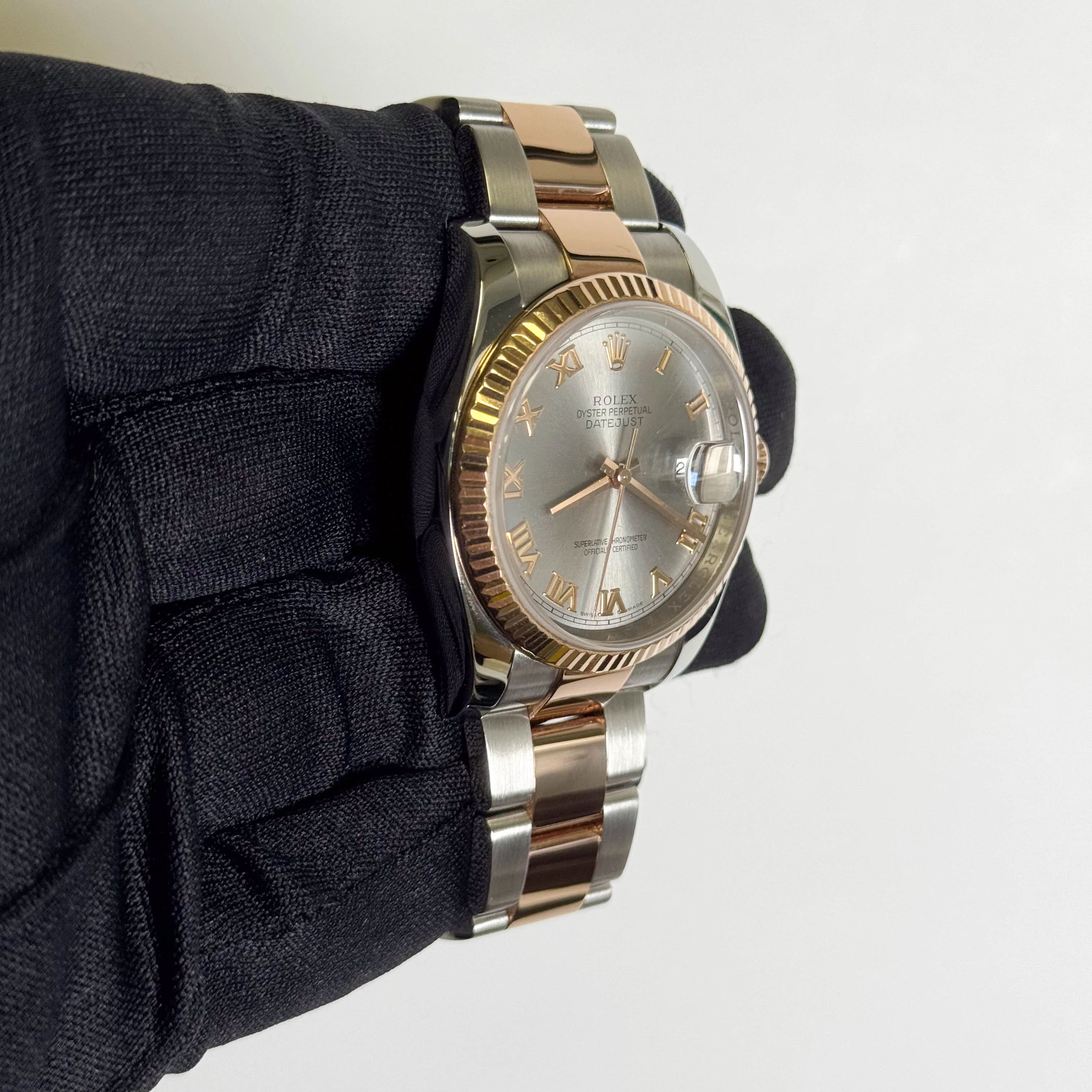Rolex Datejust 36mm Gray Dial Watch Ref# 116231 - Image 3