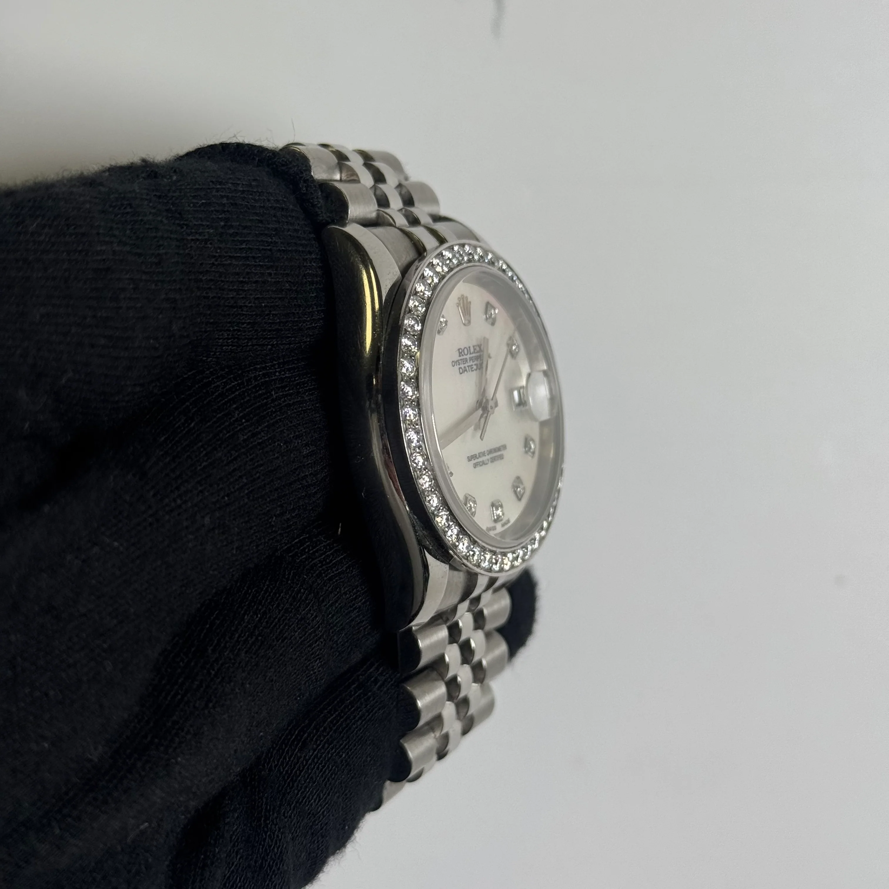 Rolex Datejust 36mm MOP Dial Watch Ref# 116234 - Image 3