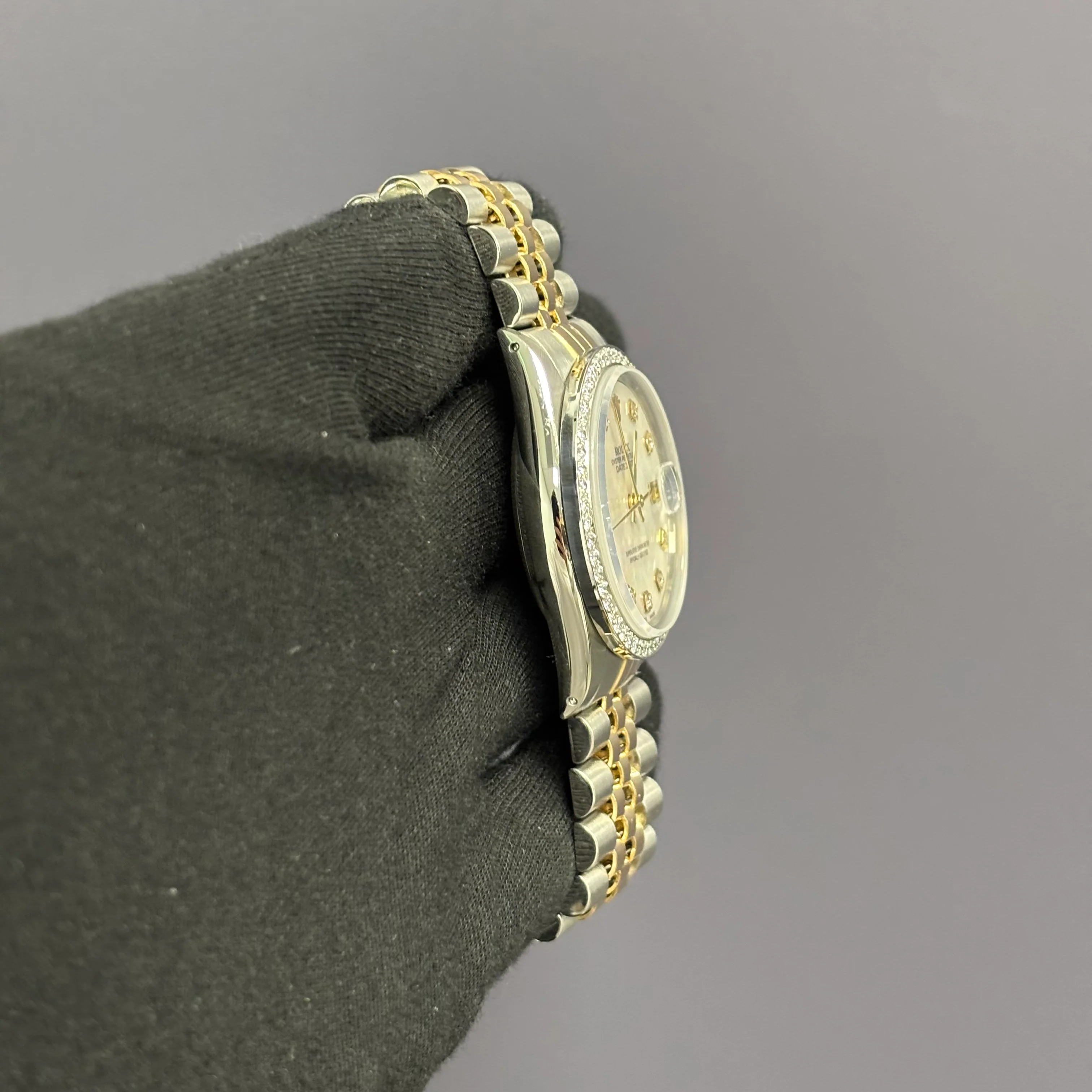 Rolex Datejust 36mm MOP Dial Watch Ref# 16013 - Image 3