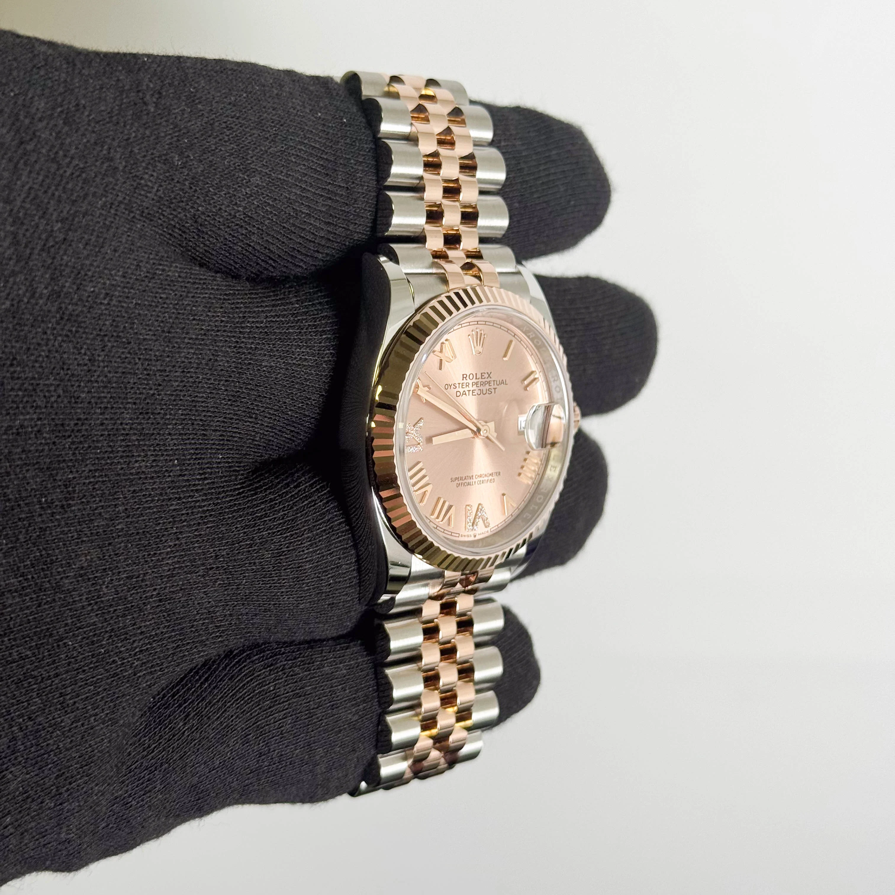 Rolex Datejust 36mm Pink Dial Watch Ref# 126231 - Image 3