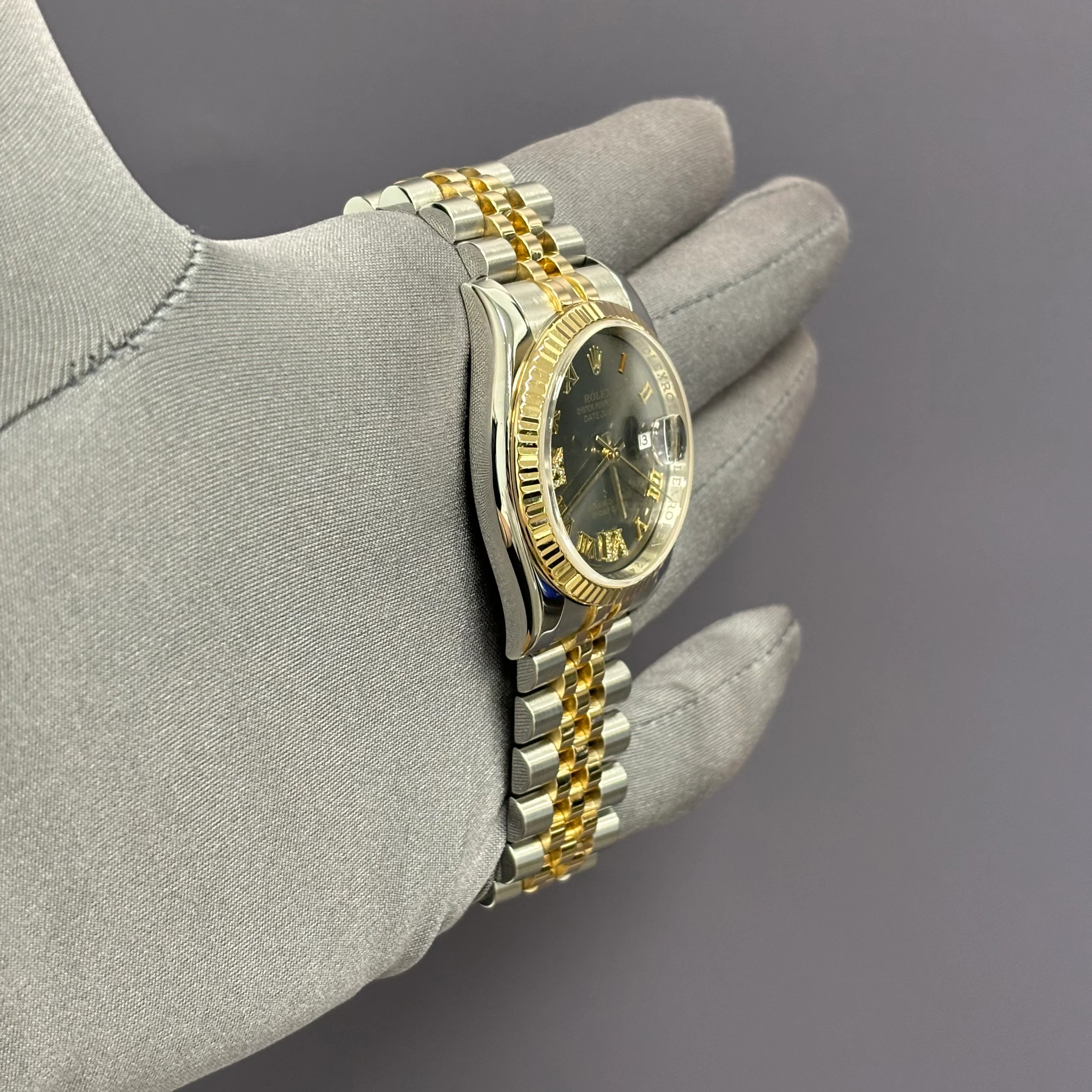 Rolex Datejust 36mm Rhodium Dial Watch Ref# 116233 - Image 3