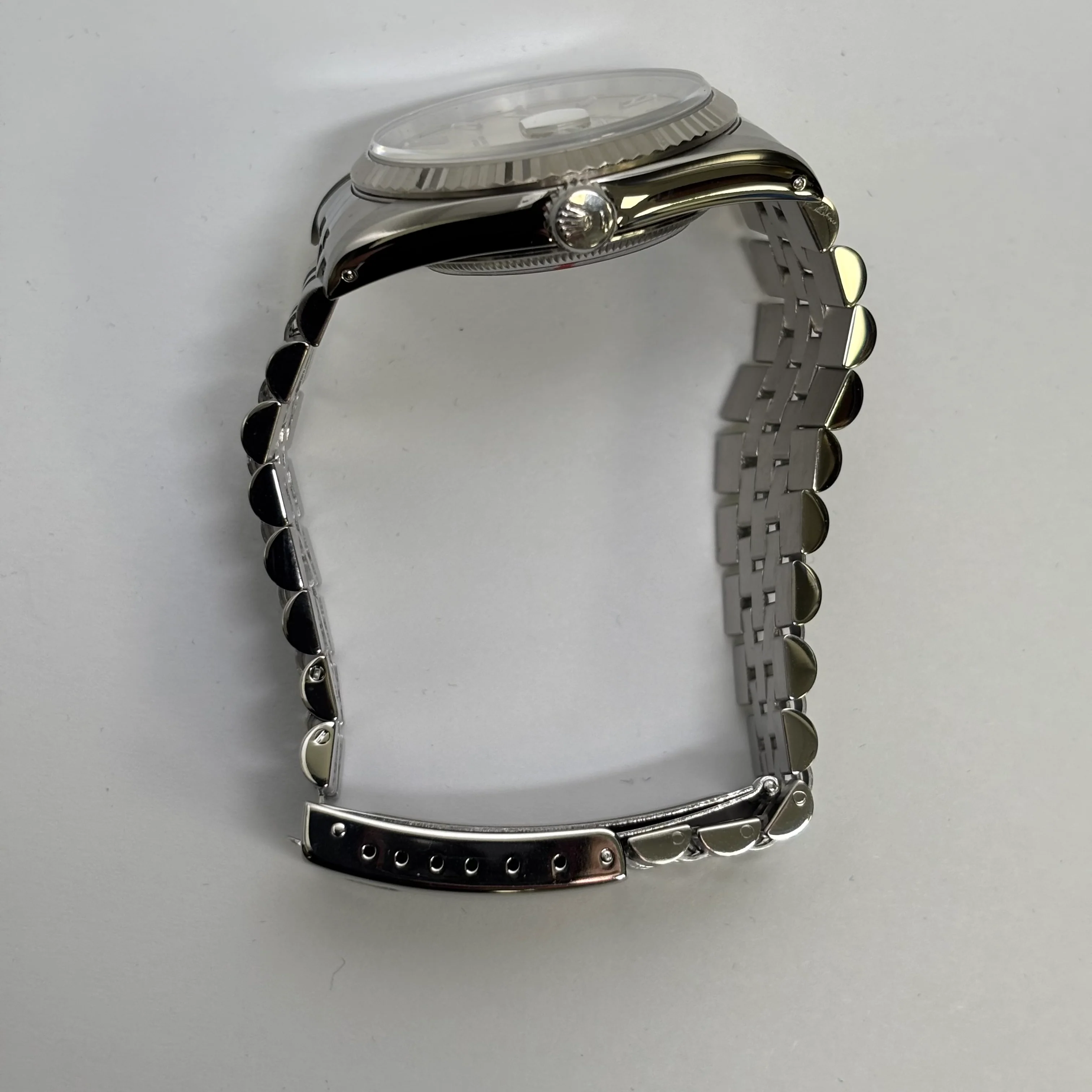 Rolex Datejust 36mm Silver Dial Watch Ref# 16234 - Image 5