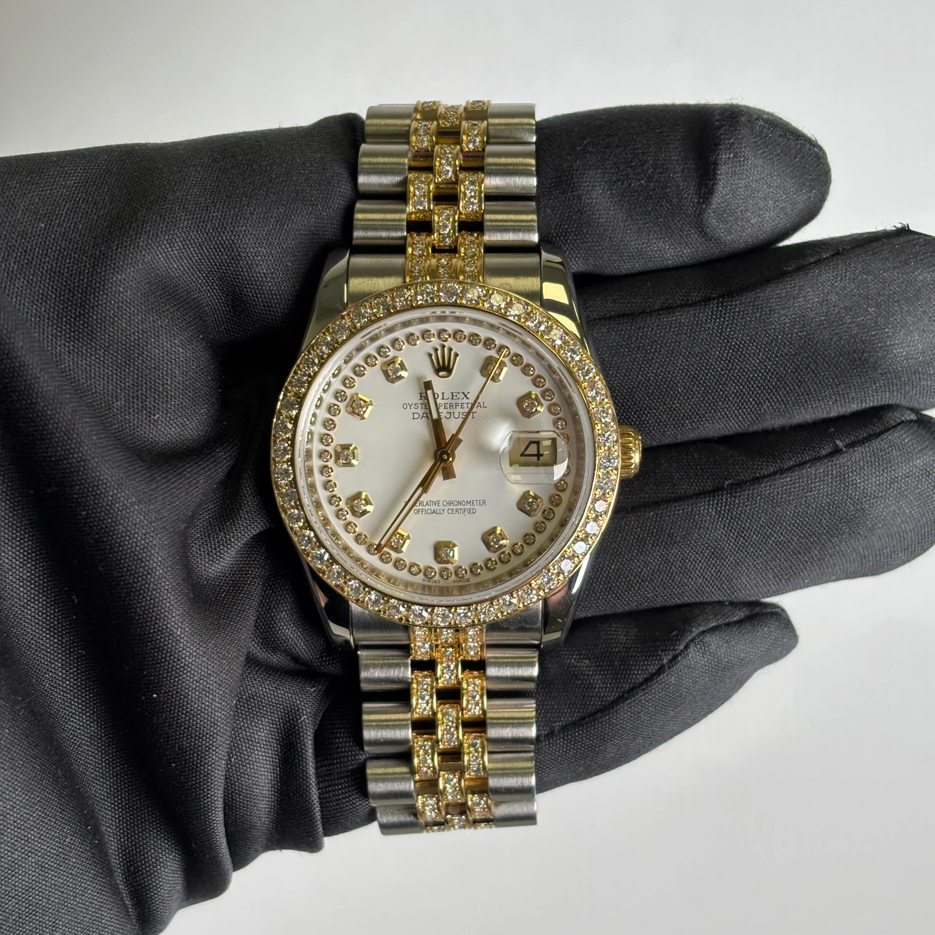 Rolex Datejust 36mm White Dial Watch Ref# 116233 - Image 2