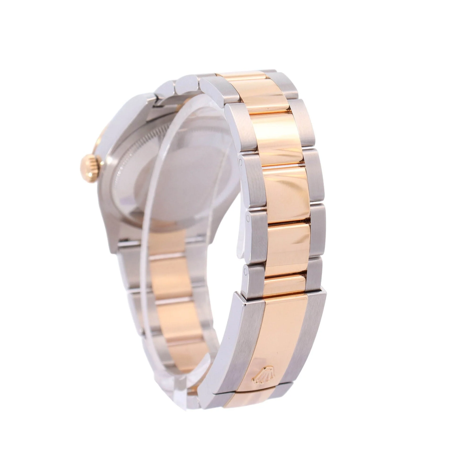 Rolex Datejust 36mm Yellow Gold & Stainless Steel Champagne Palm Stick Dial Watch Reference #: 126233 - Image 3