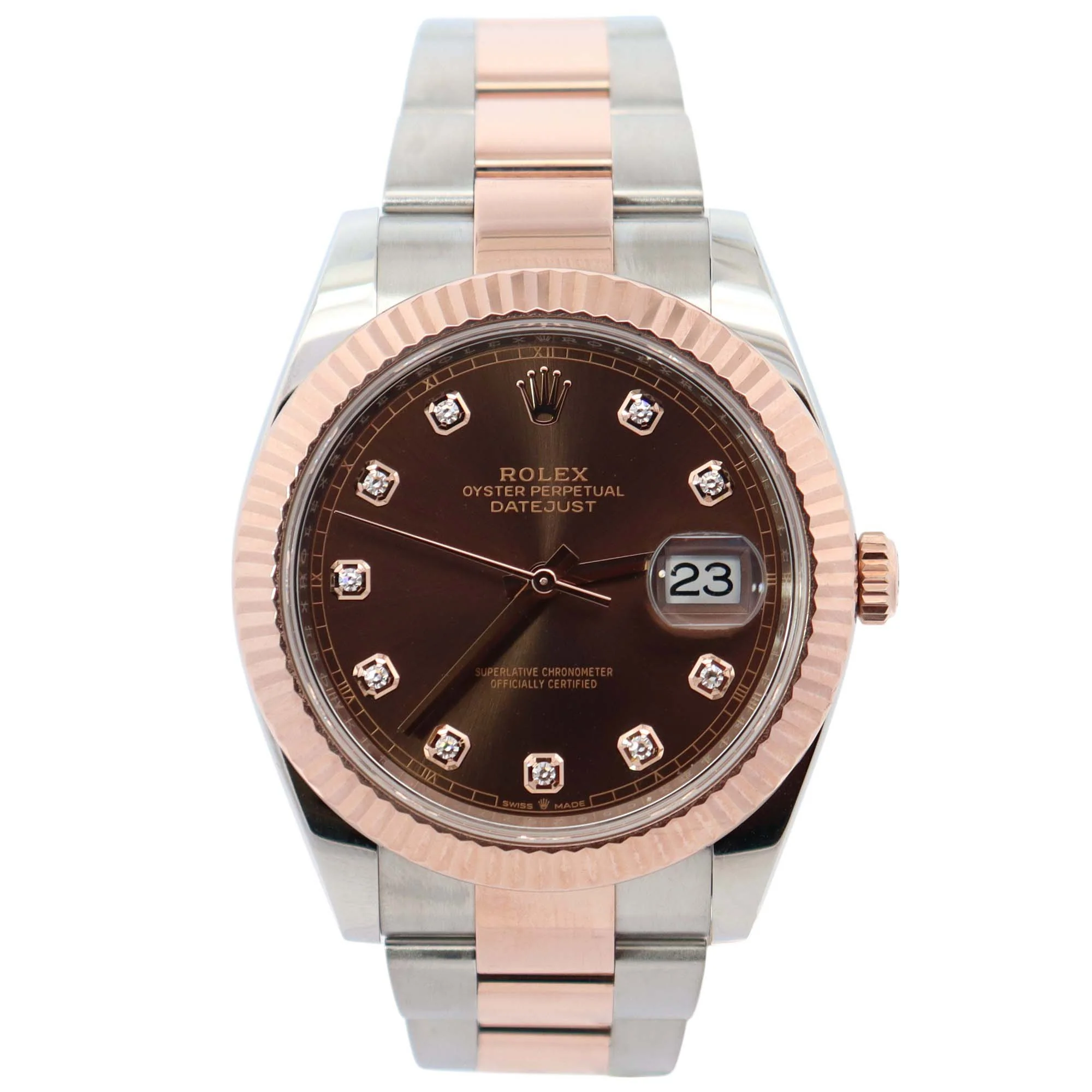 Rolex Datejust 41mm Chocolate Dial Watch Ref# 126331