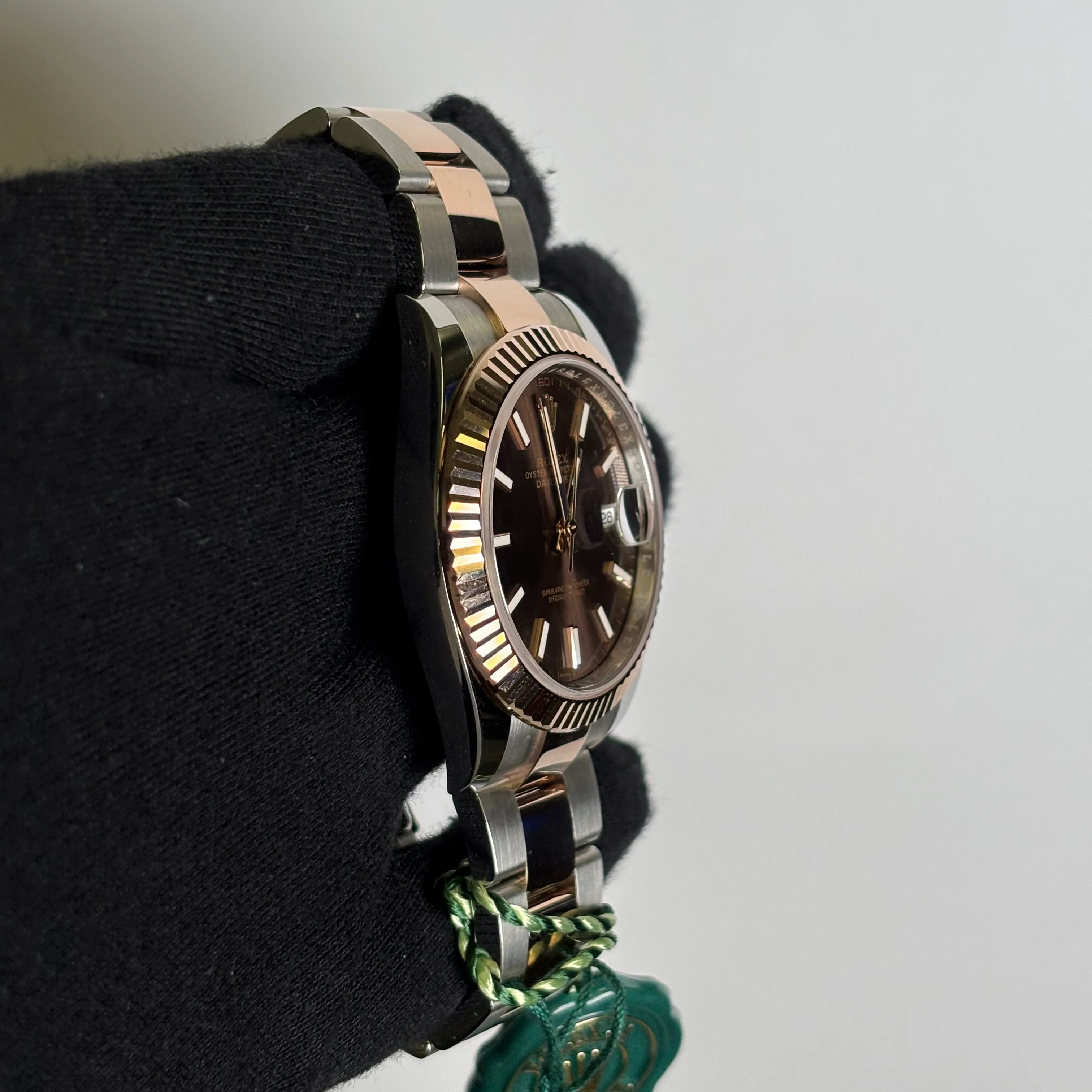 Rolex Datejust 41mm Chocolate Dial Watch Ref# 126331 - Image 3