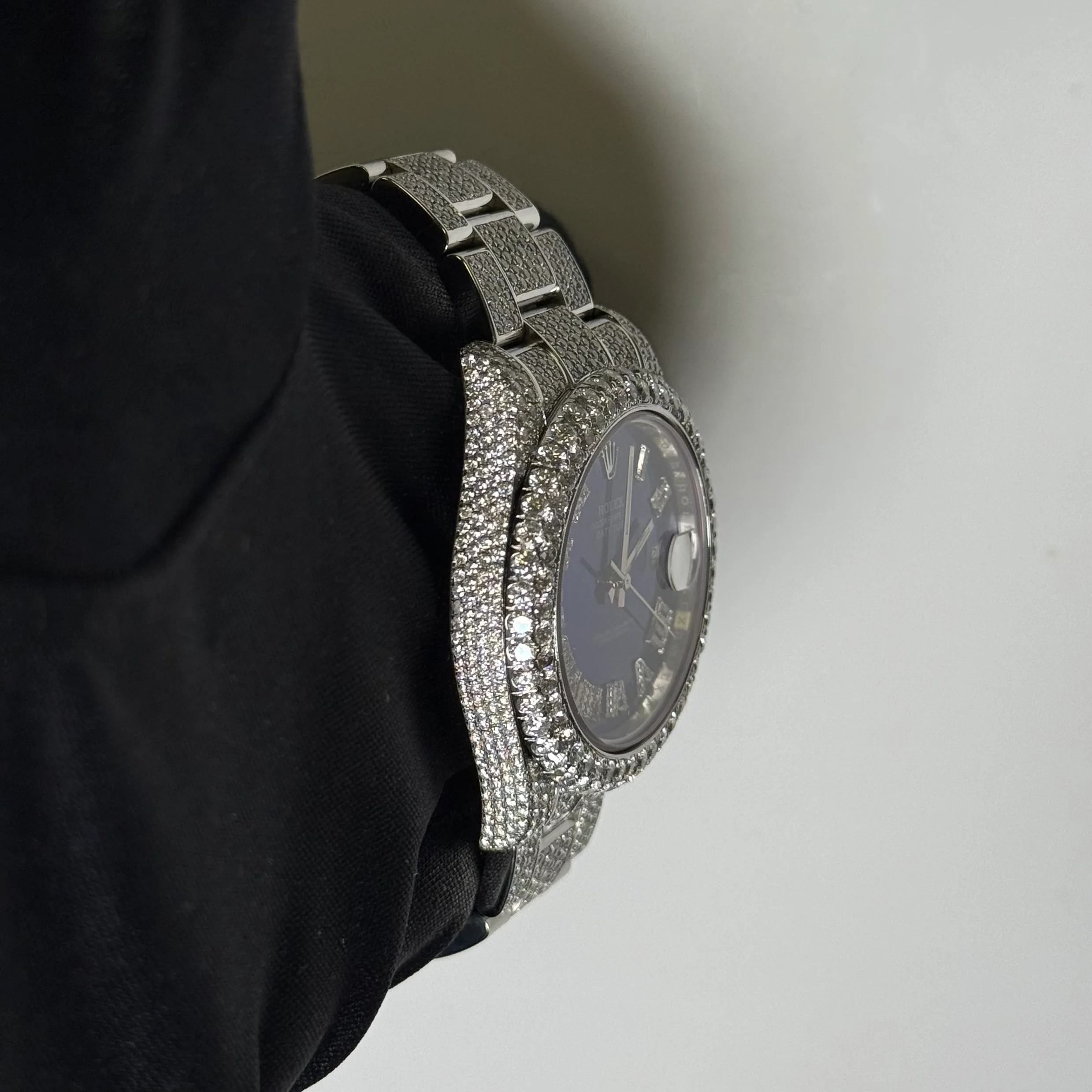 Rolex Datejust 41mm Pave Dial Watch Ref# 116300 - Image 3