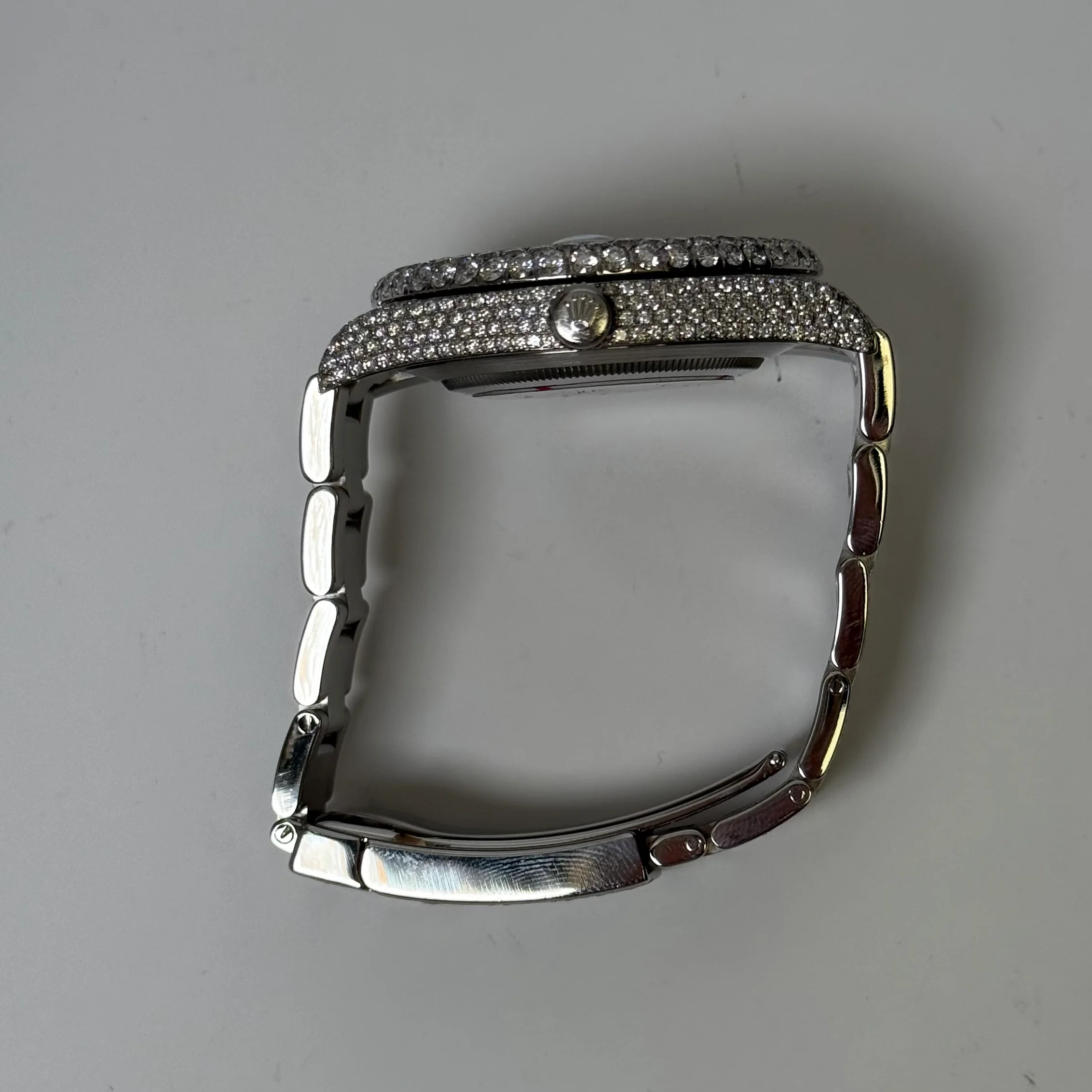 Rolex Datejust 41mm Pave Dial Watch Ref# 116300 - Image 5