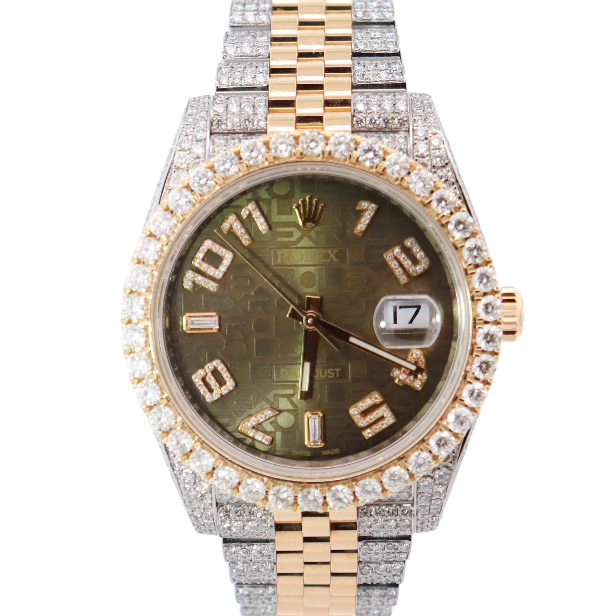 Rolex Datejust 41mm Green Dial Watch Ref# 126303