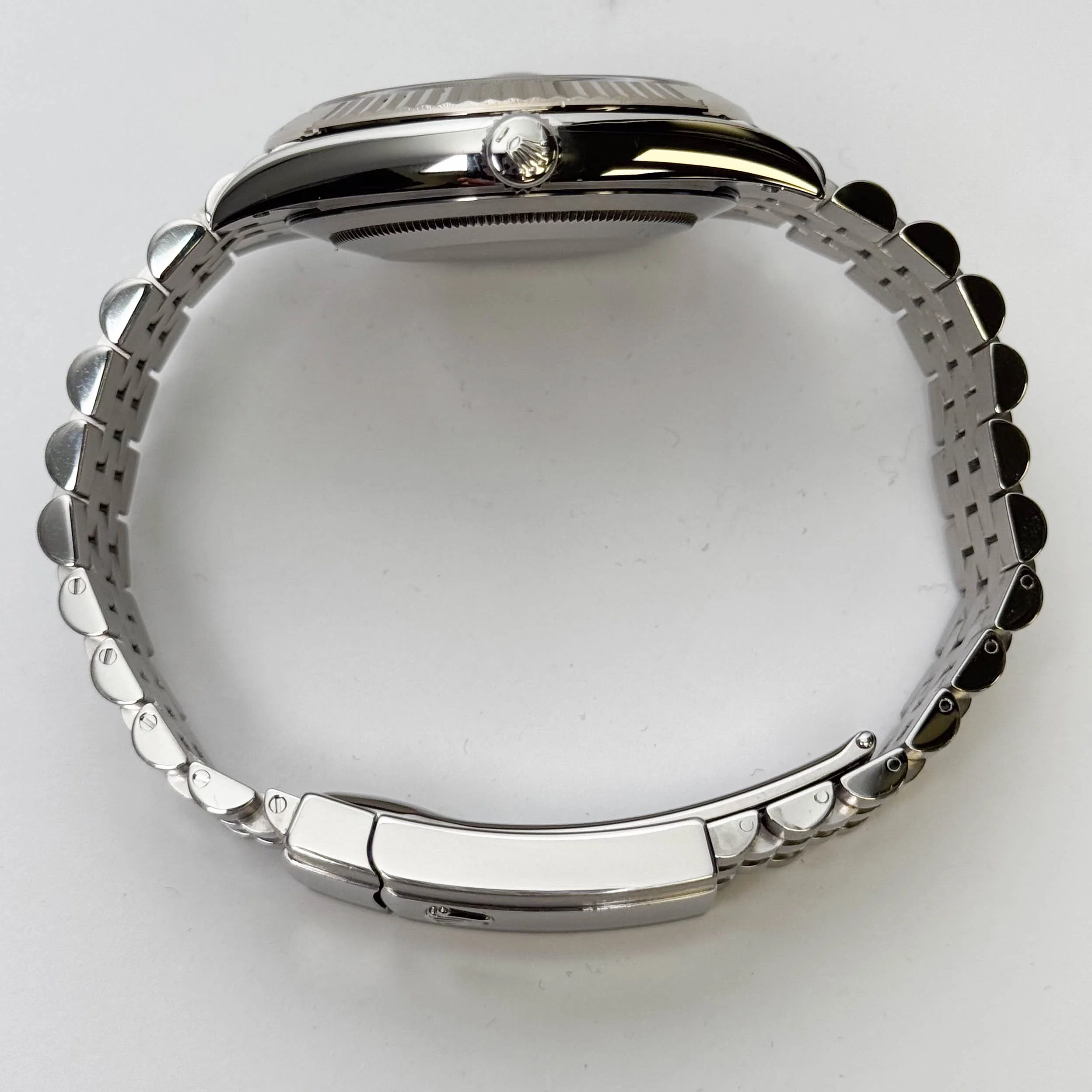 Rolex Datejust 41mm Rhodium Dial Watch Ref# 126334 - Image 6