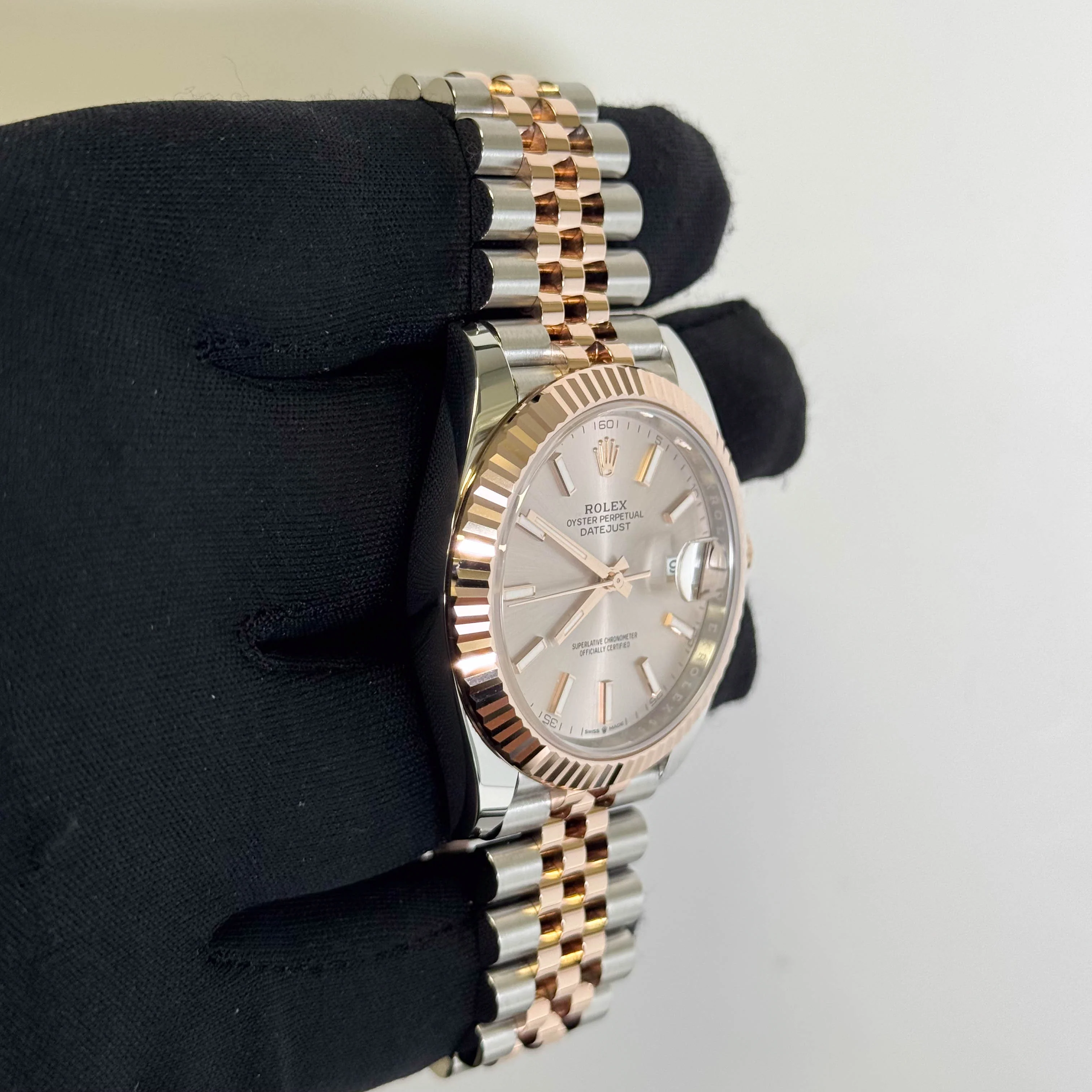 Rolex Datejust 41mm Sundust Dial Watch Ref# 126331 - Image 3