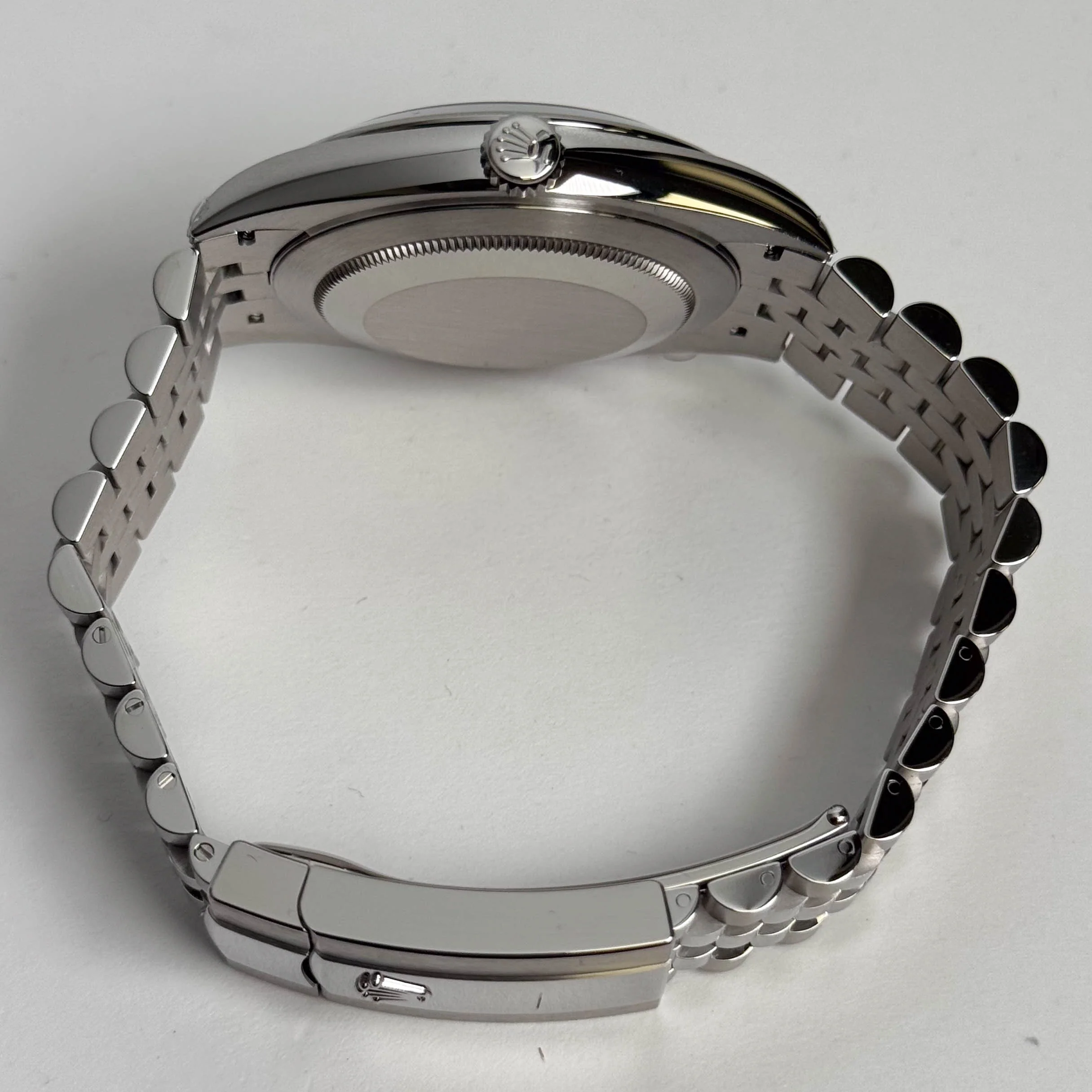 Rolex Datejust 41mm Wimbledon Dial Watch Ref# 126300 - Image 5