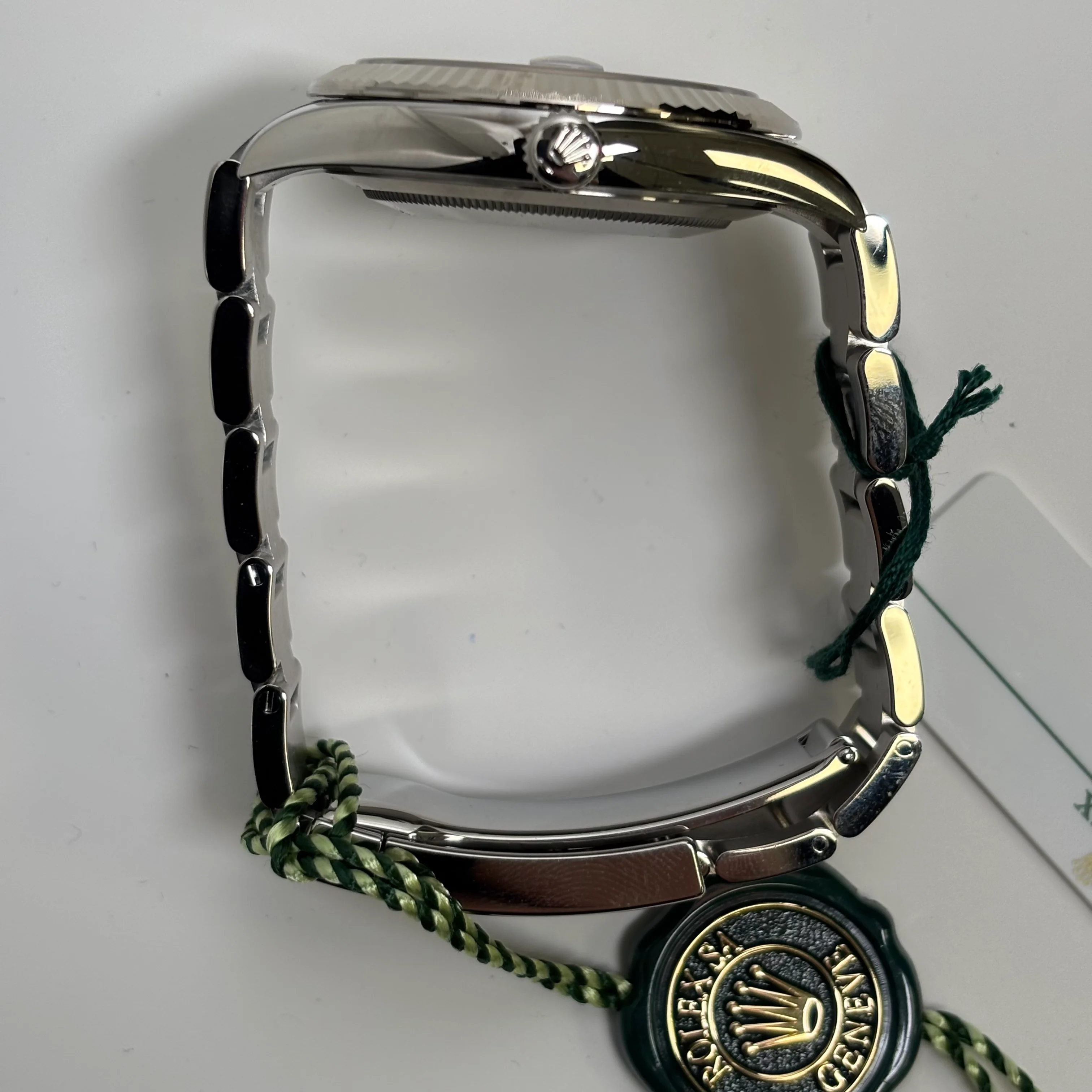 Rolex Datejust 41mm Wimbledon Dial Watch Ref# 126334 - Image 5