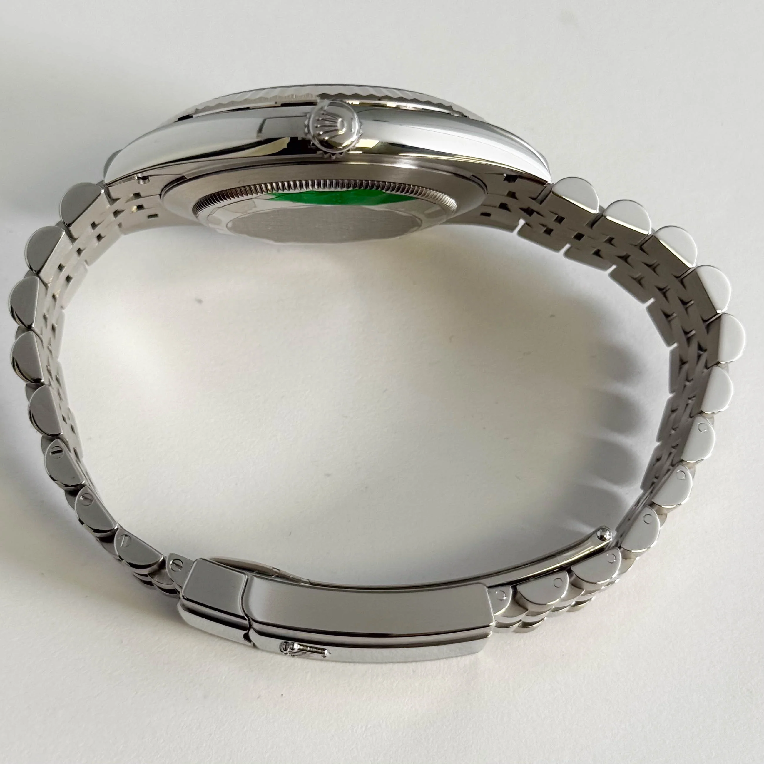 Rolex Datejust 41mm Wimbledon Dial Watch Ref# 126334 - Image 5