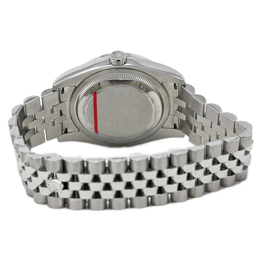 Rolex Datejust Stainless Steel 36mm Silver Diamond Dial Watch Reference #: 116234 - Image 4