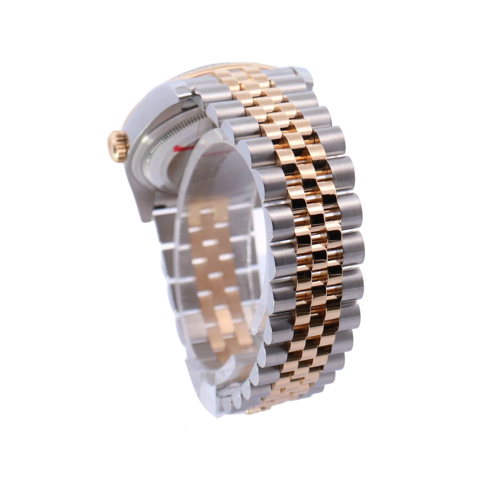 Rolex Datejust Two-Tone Stainless Steel & Yellow Gold 36mm Black Stick Dial Watch Reference# 116233 - Image 3