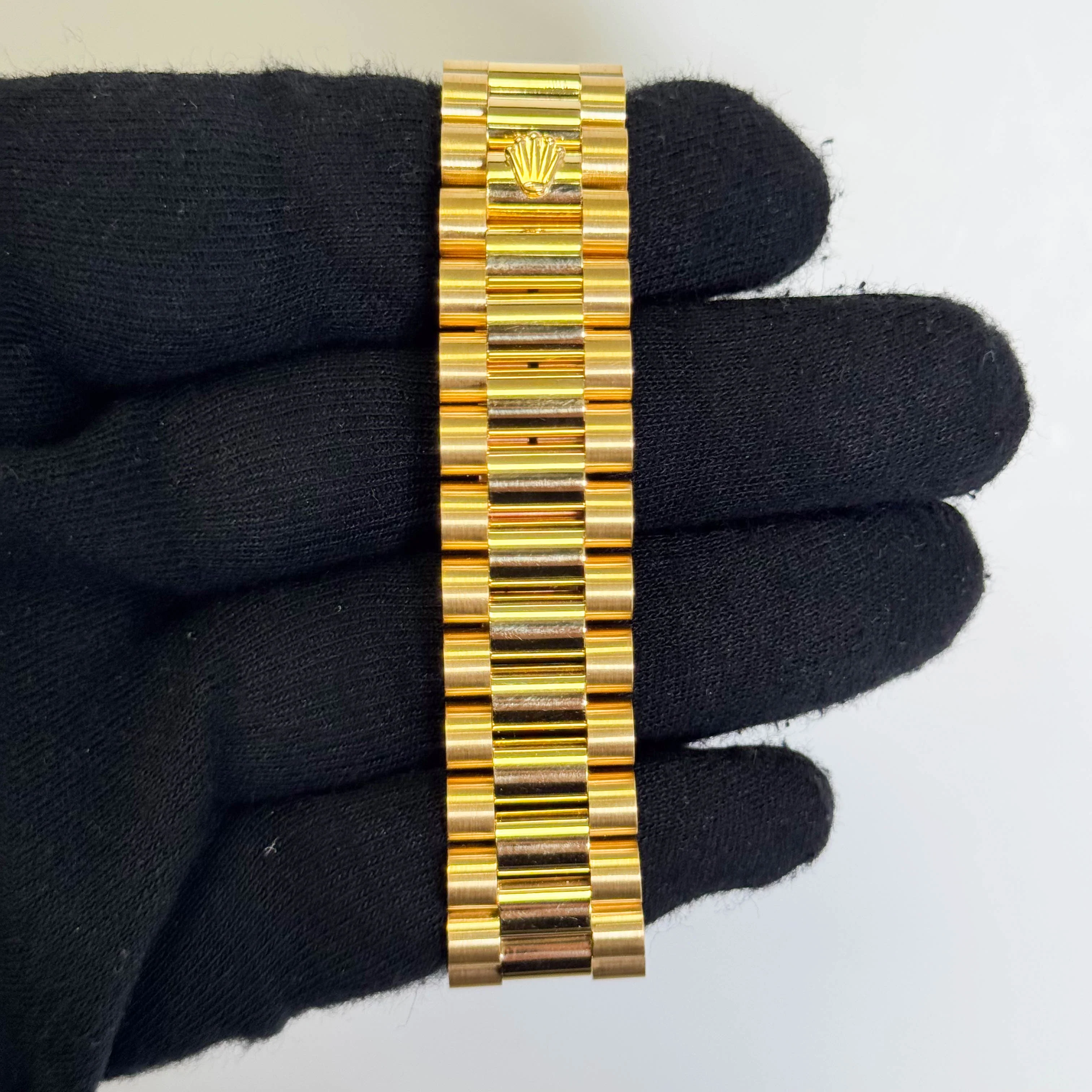 Rolex Day-Date 36mm Black Dial Watch Ref# 1803 - Image 4