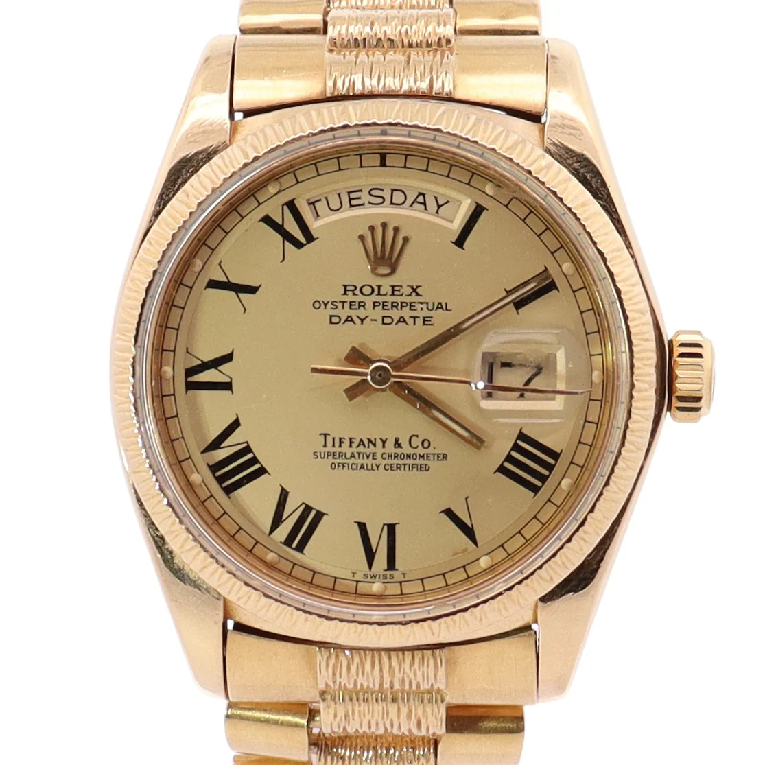 Rolex Day-Date 36mm Champagne Dial Watch Ref# 1807