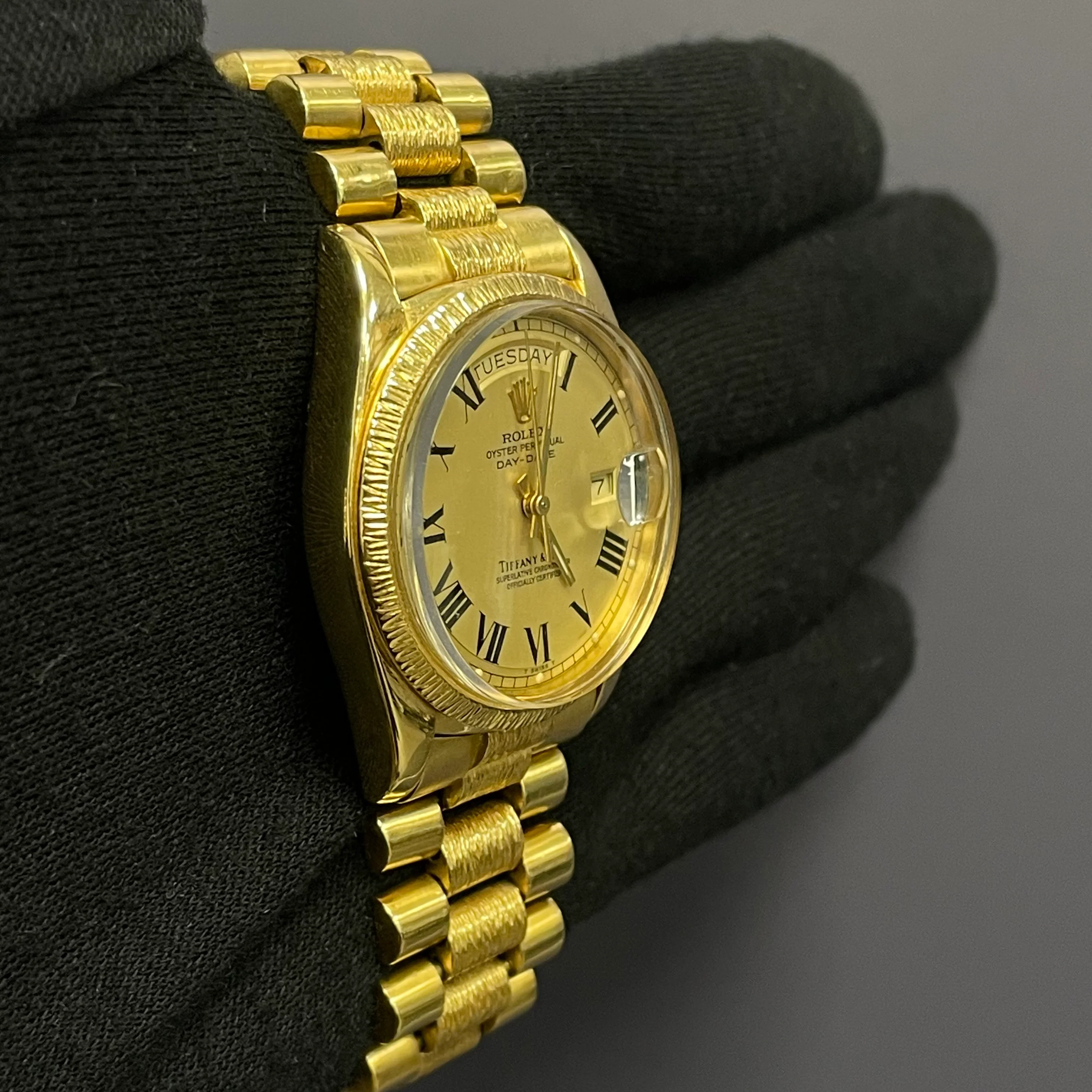 Rolex Day-Date 36mm Champagne Dial Watch Ref# 1807 - Image 3