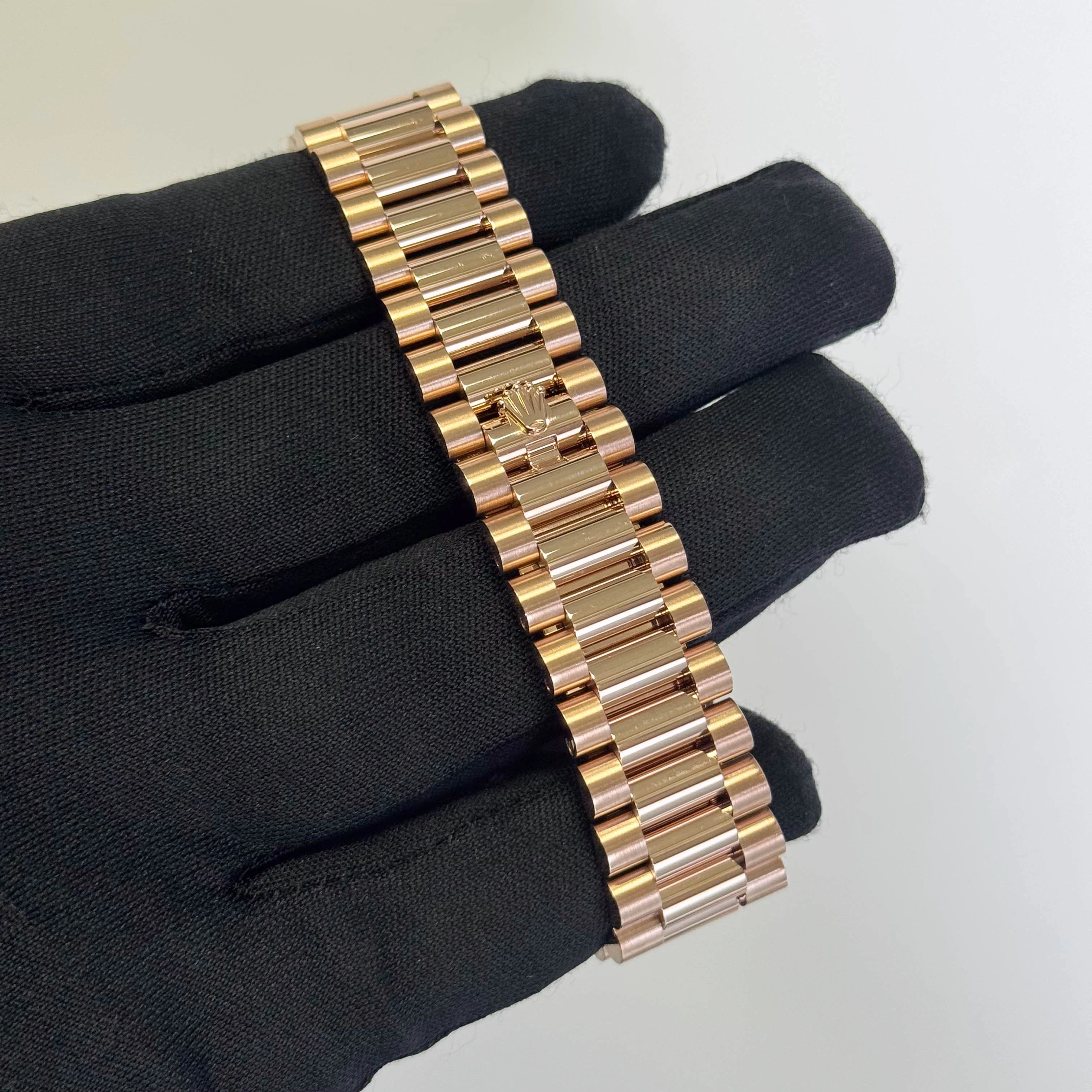 Rolex Day-Date 36mm Iced Out Dial Watch Ref# 128348RBR - Image 4