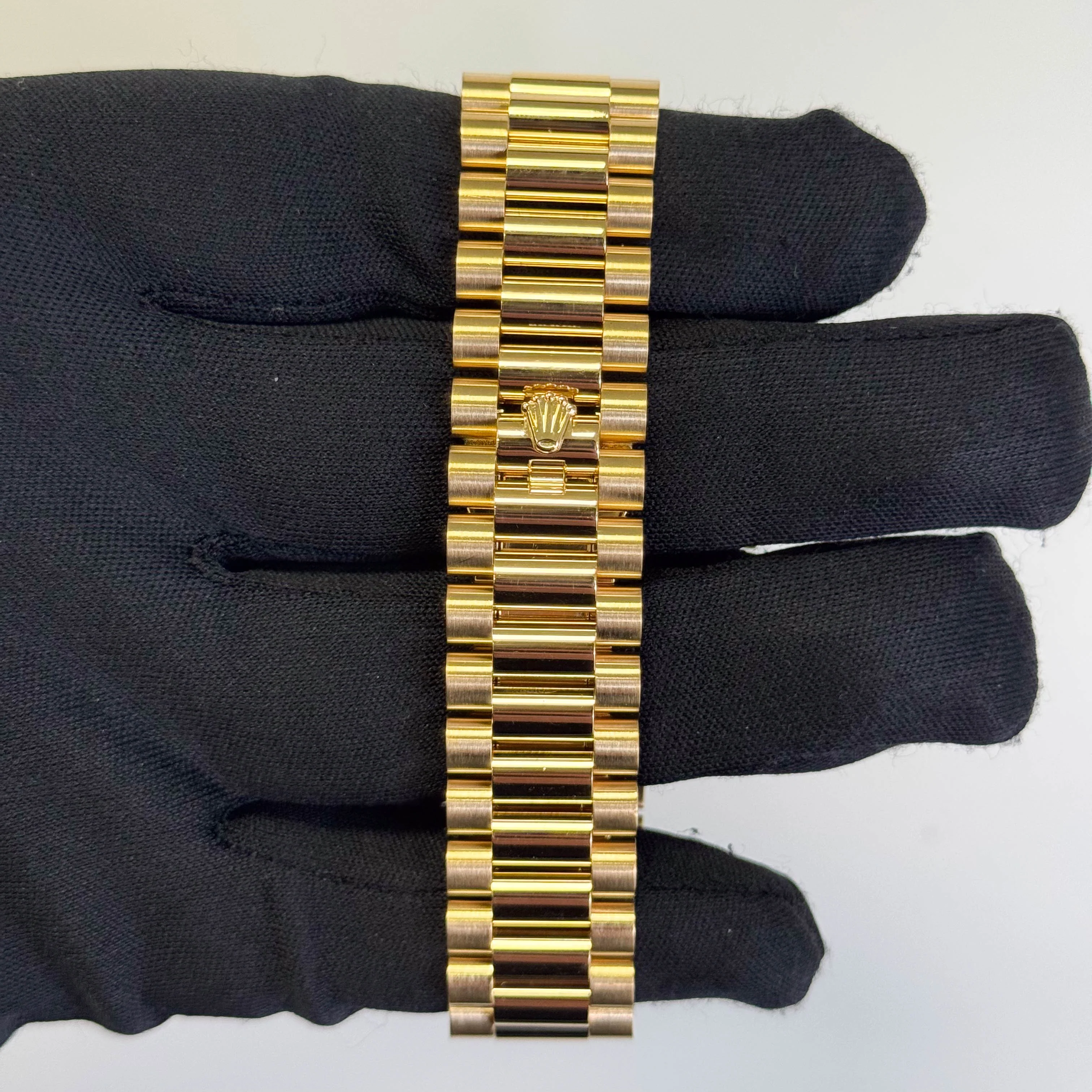 Rolex Day-Date 40mm Black Dial Watch Ref# 228238 - Image 4