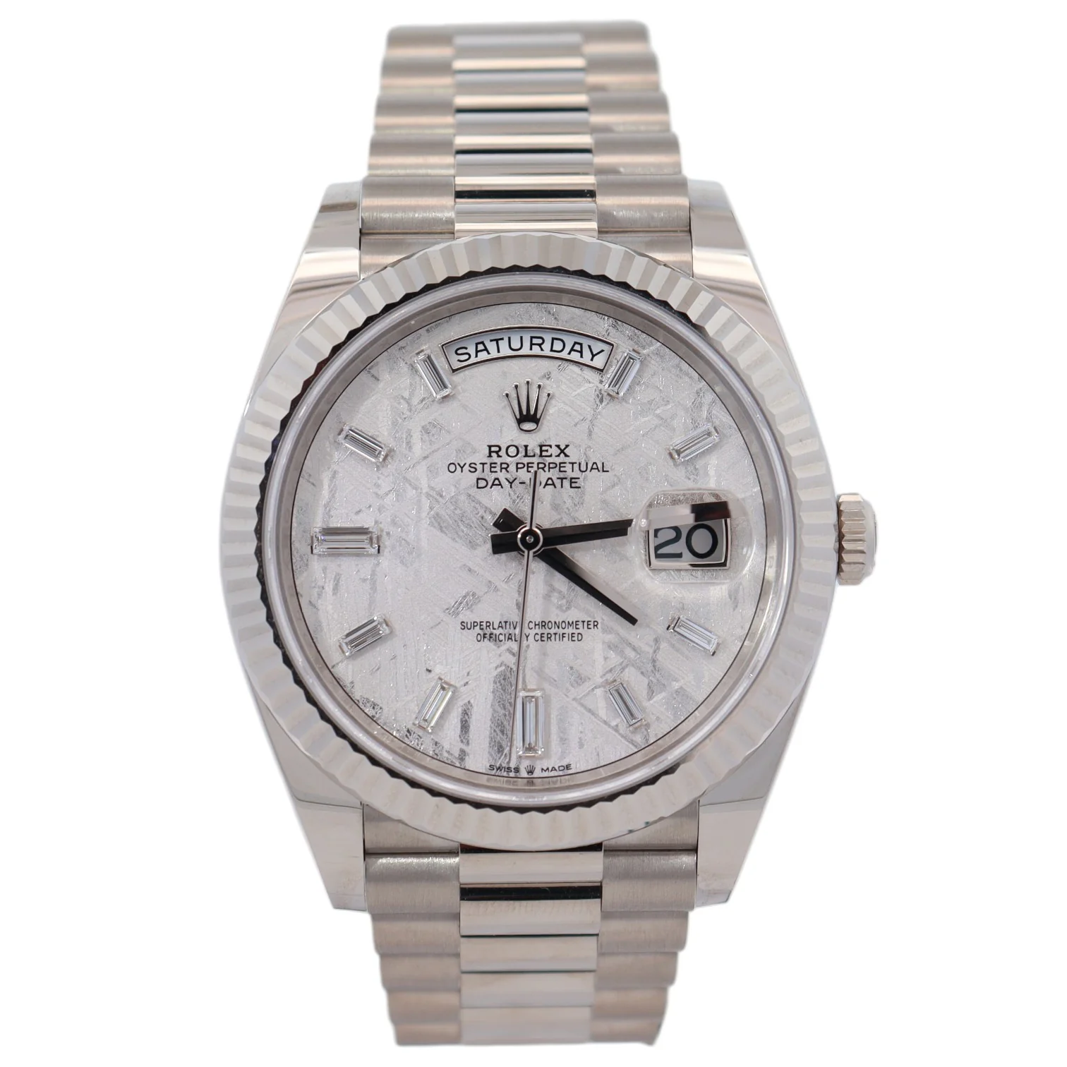 Rolex Day-Date 40mm Meteorite Dial Watch Ref# 228239
