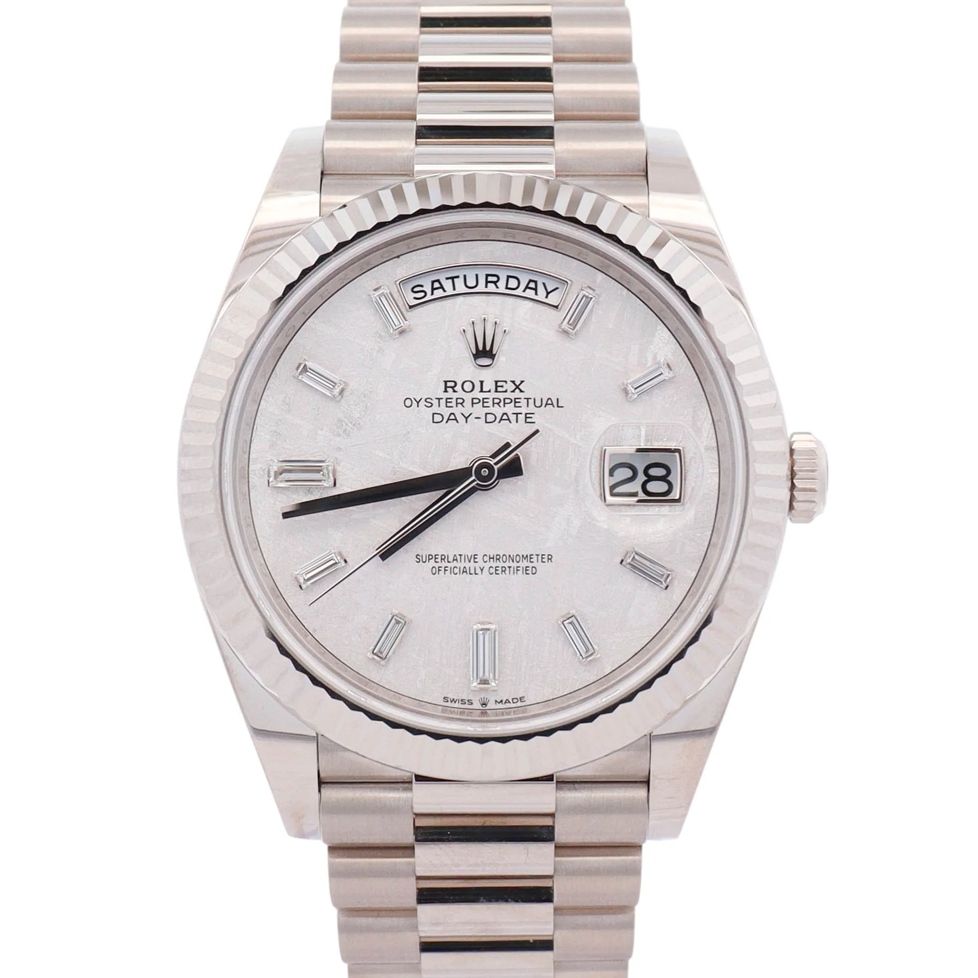Rolex Day-Date 40mm Meteorite Dial Watch Ref# 228239