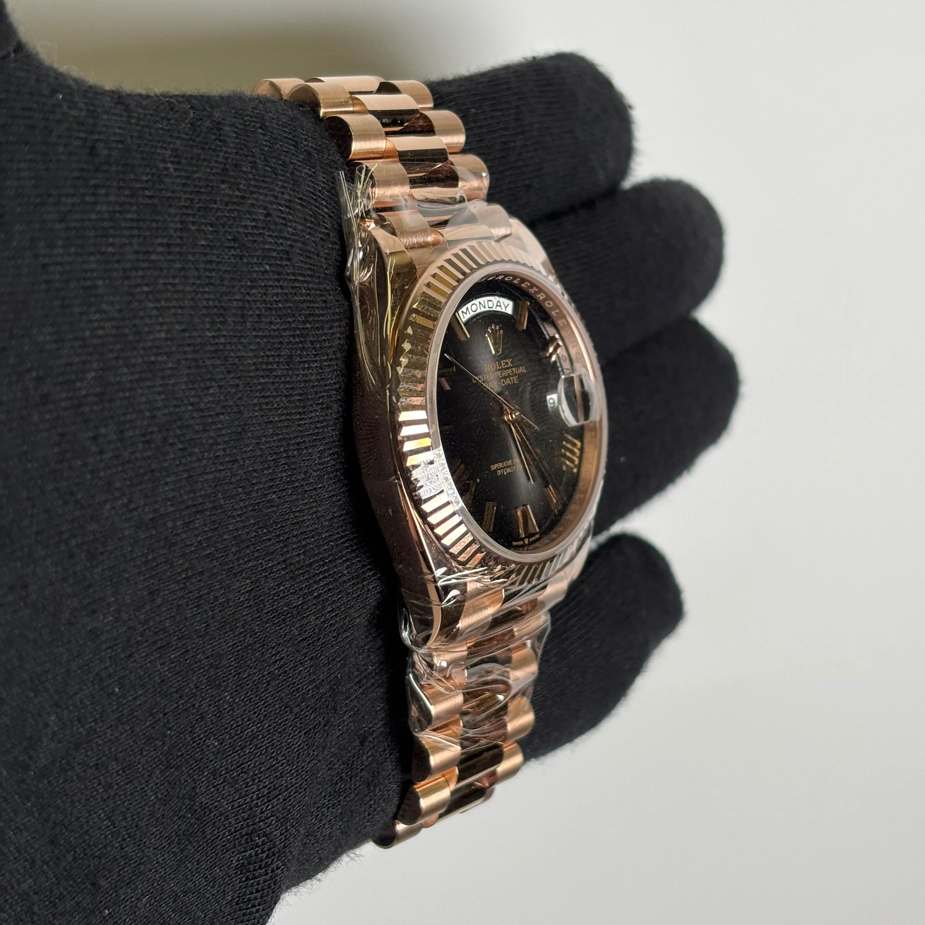 Rolex Day-Date 40mm Grey Dial Watch Ref# 228235 - Image 3