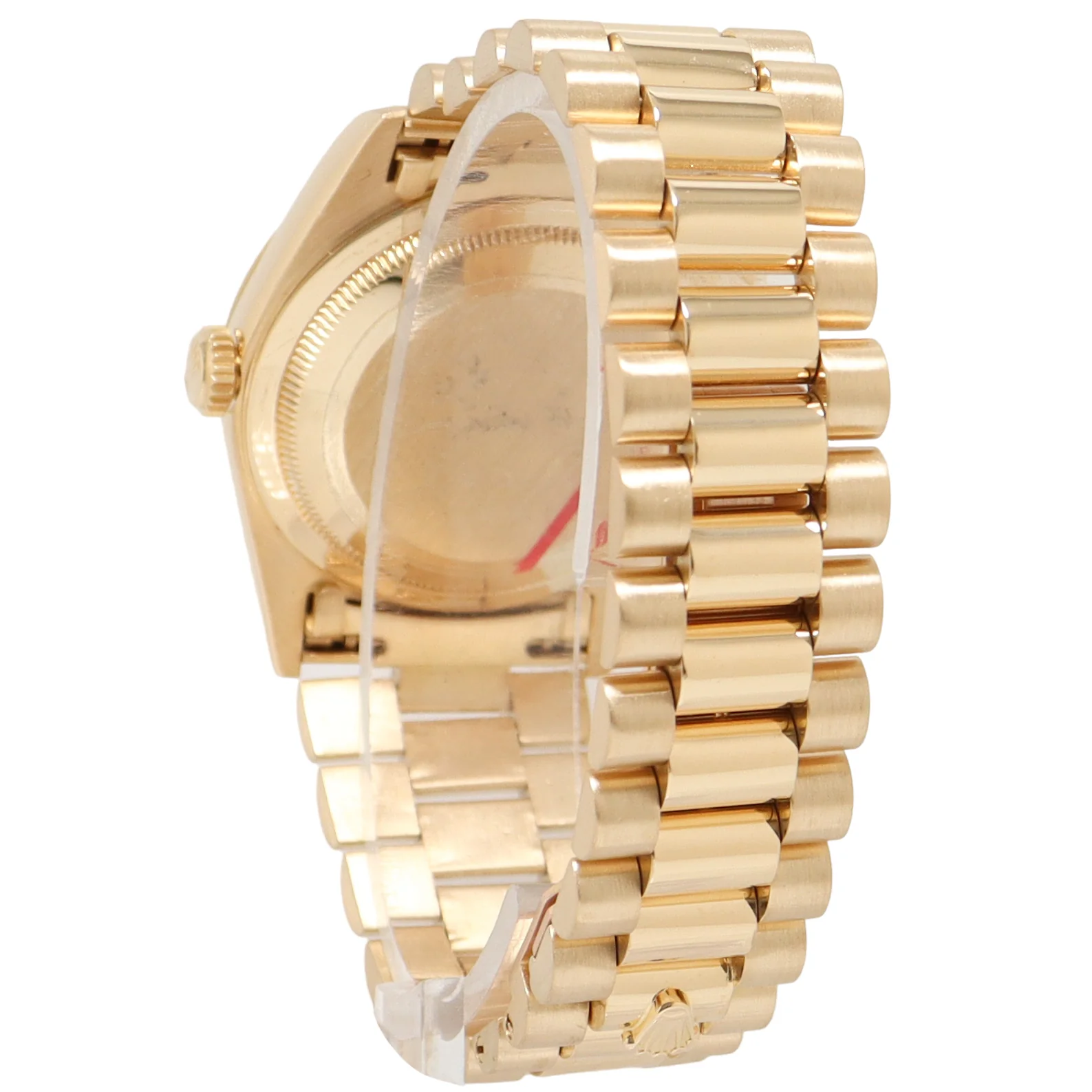 Rolex Day-Date Yellow Gold 36mm Champagne Diamond Dial Watch Reference #: 18238 - Image 3