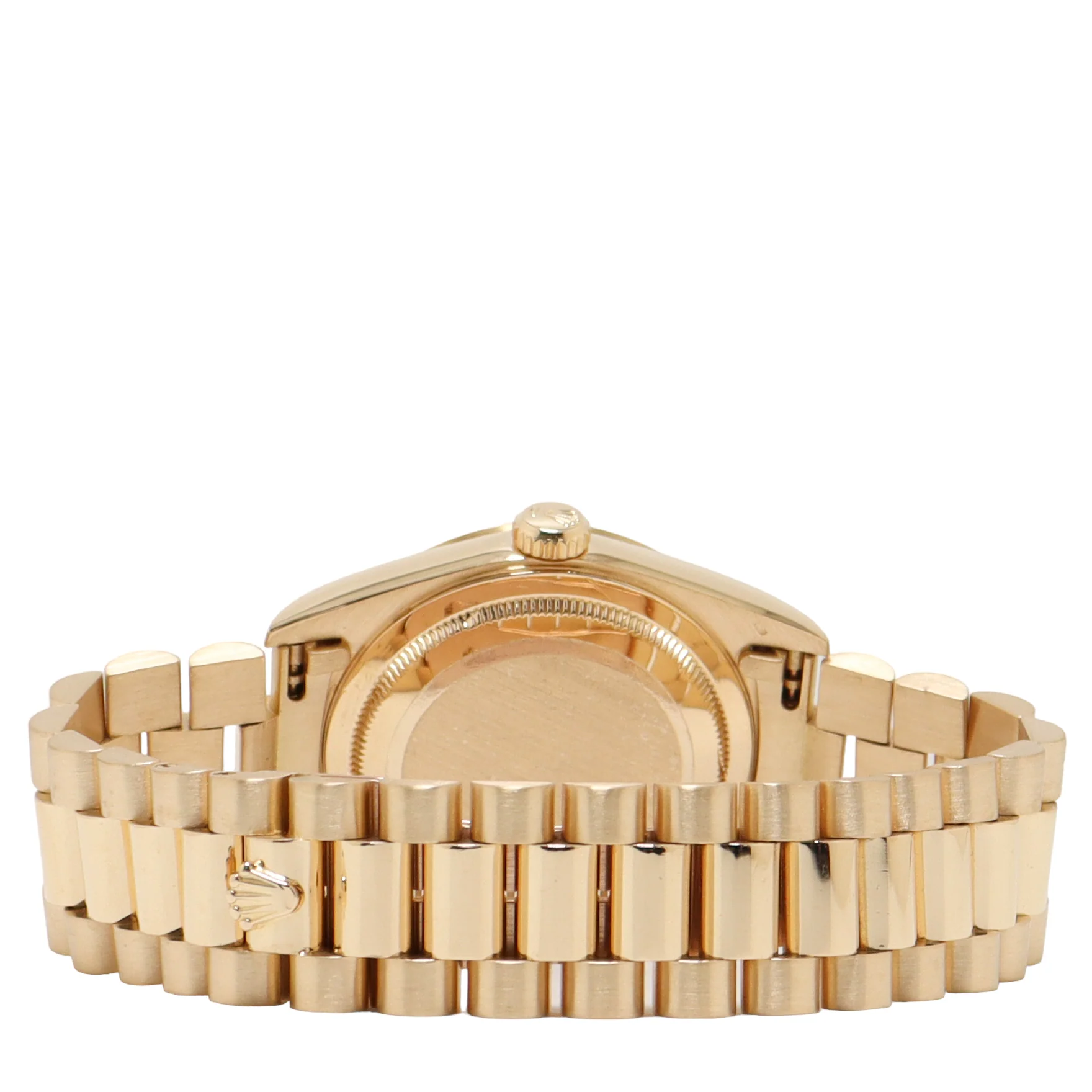 Rolex Day-Date Yellow Gold 36mm Champagne Diamond Dial Watch Reference #: 18238 - Image 4
