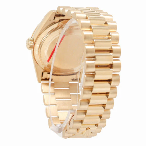Rolex Day Date Yellow Gold 36mm White Roman Dial Watch Reference# 18238 - Image 3