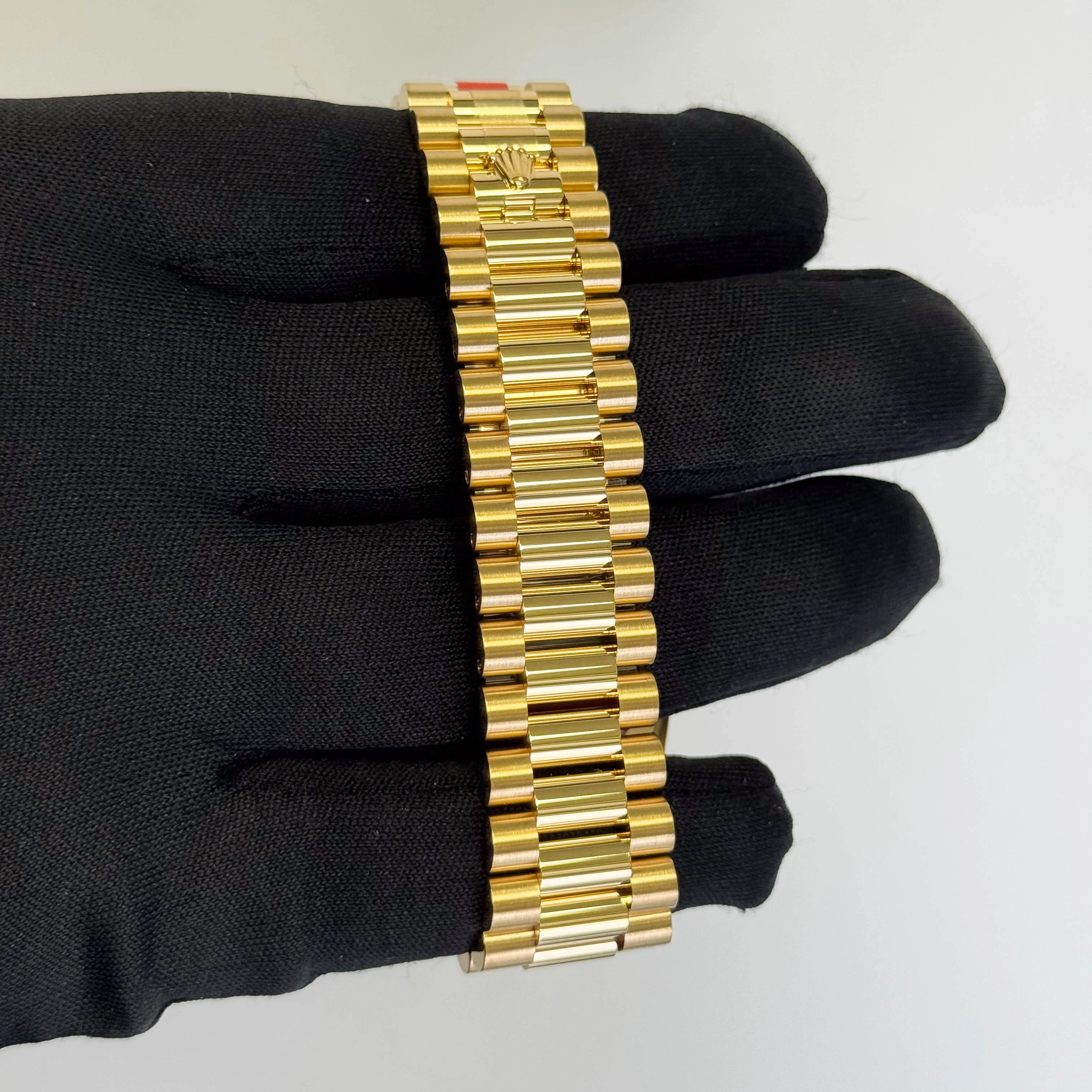 Rolex Day-Date Yellow Gold 40mm Green Dial Watch Ref# 228398TBR - Image 4