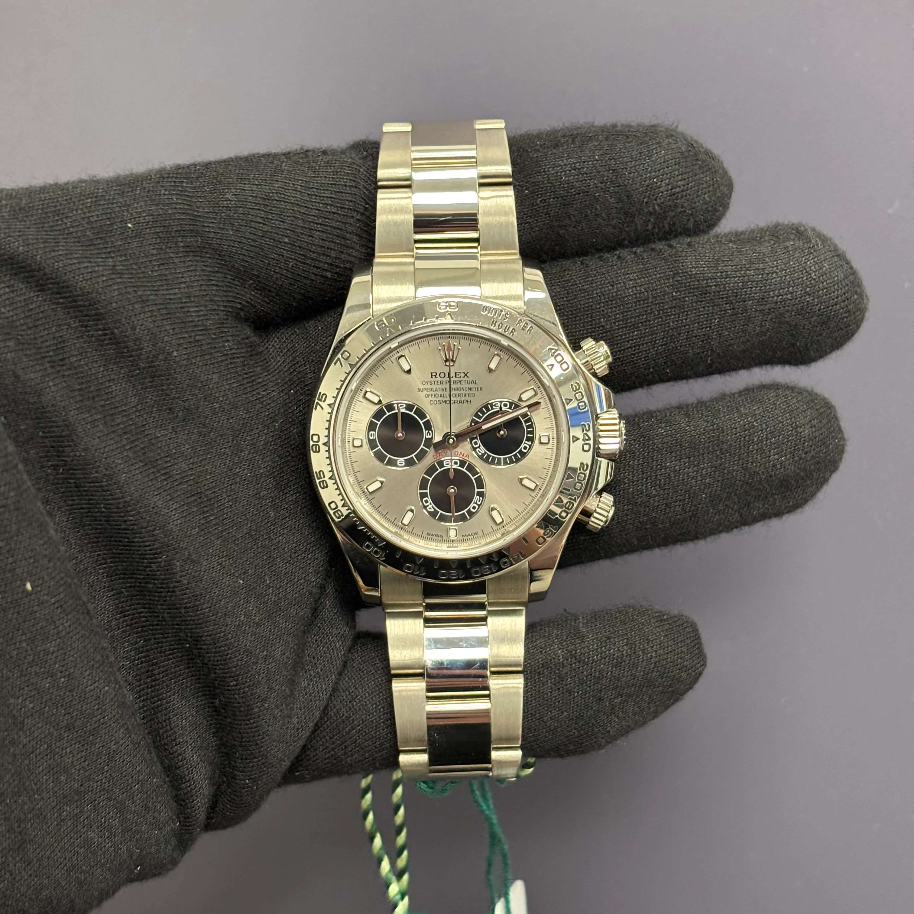 Rolex Daytona 40mm Silver Dial Watch Ref# 116509 - Image 2