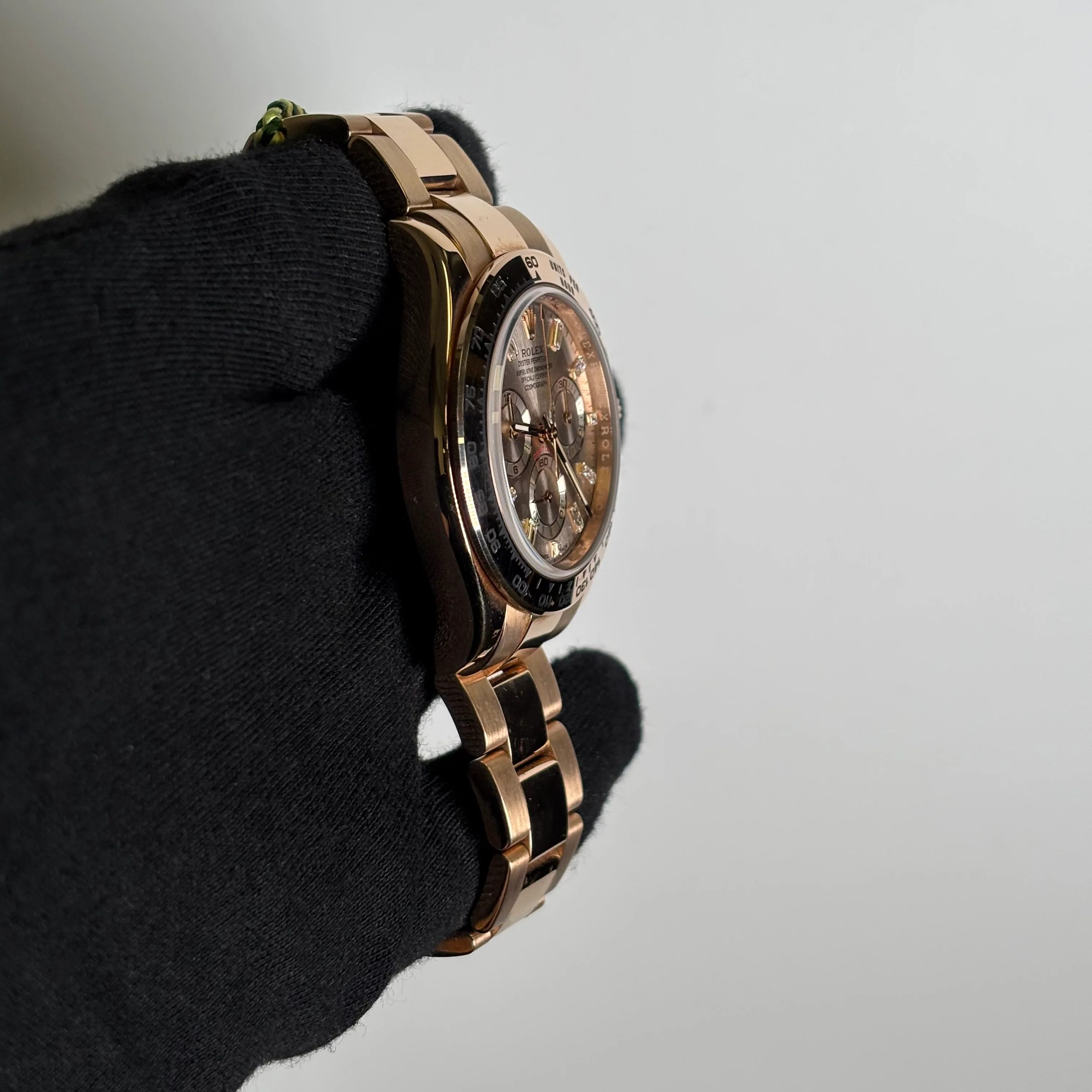 Rolex Daytona 40mm Pink Dial Watch Ref# 116505 - Image 3