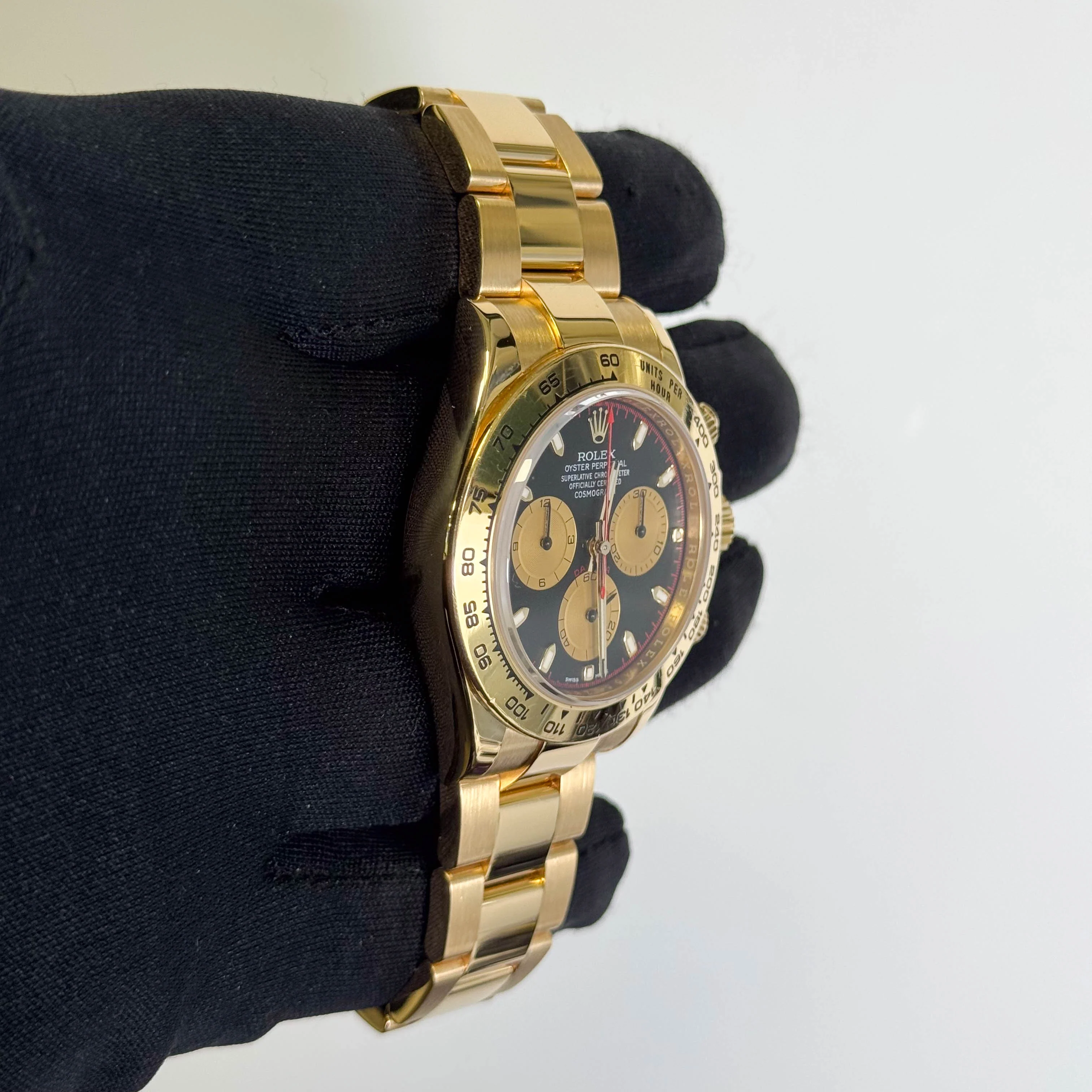 Rolex Daytona 40mm Black Dial Watch Ref# 116508 - Image 3