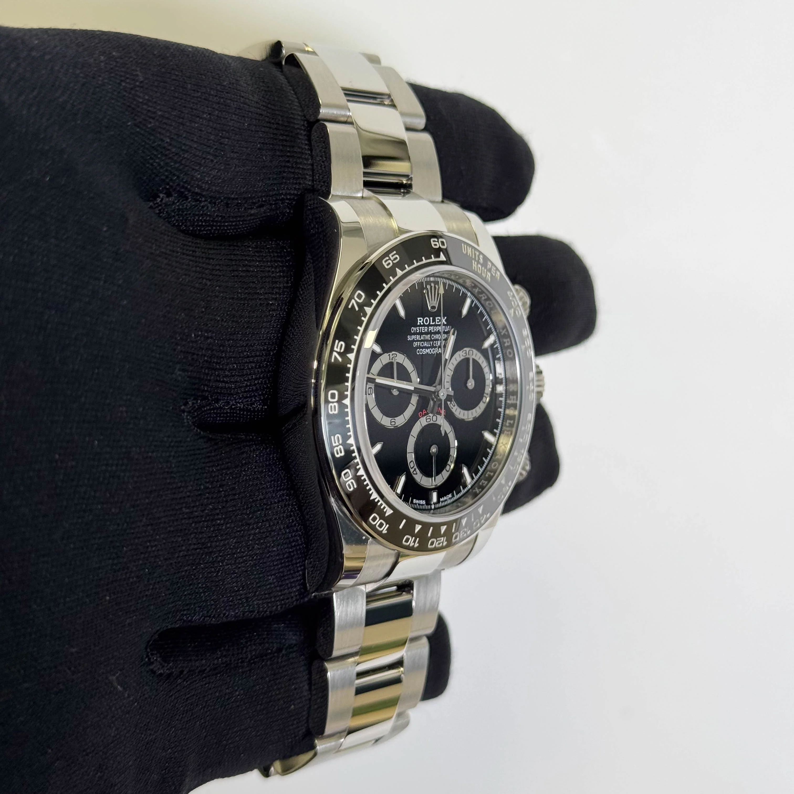 Rolex Daytona 40mm Black Dial Watch Ref# 126500LN - Image 3