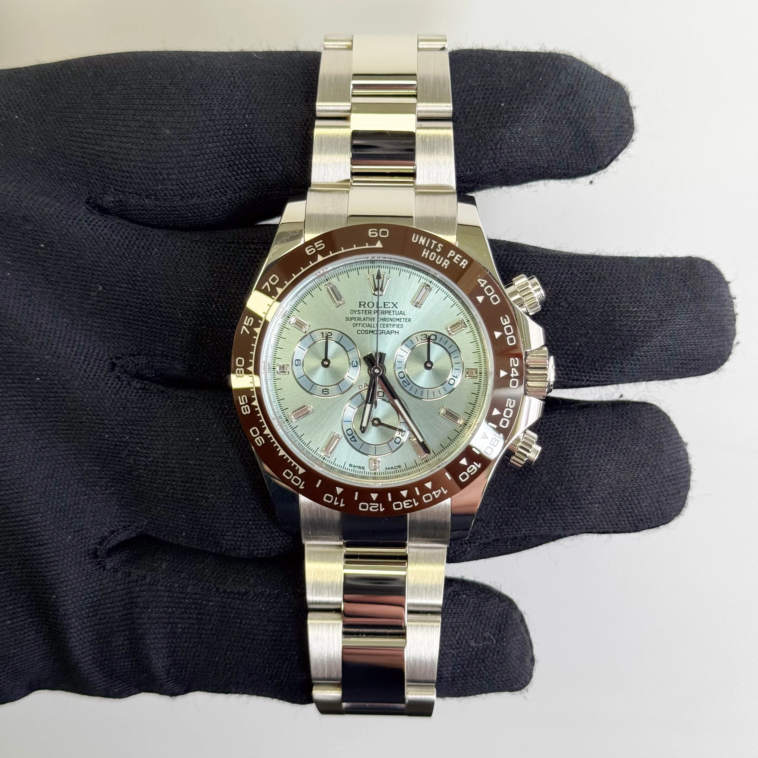 Rolex Daytona 40mm Blue Dial Watch Ref# 116506 - Image 2