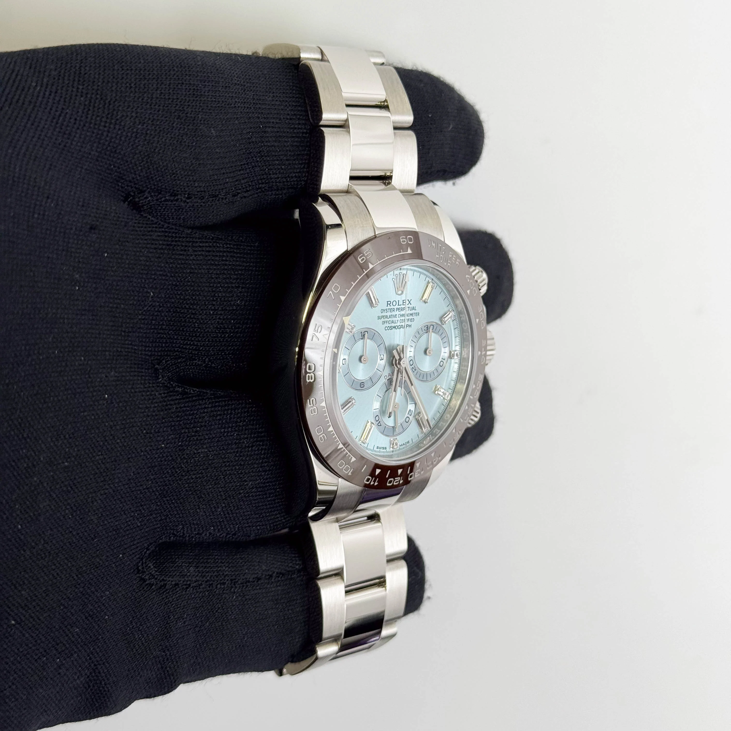 Rolex Daytona 40mm Blue Dial Watch Ref# 116506 - Image 3