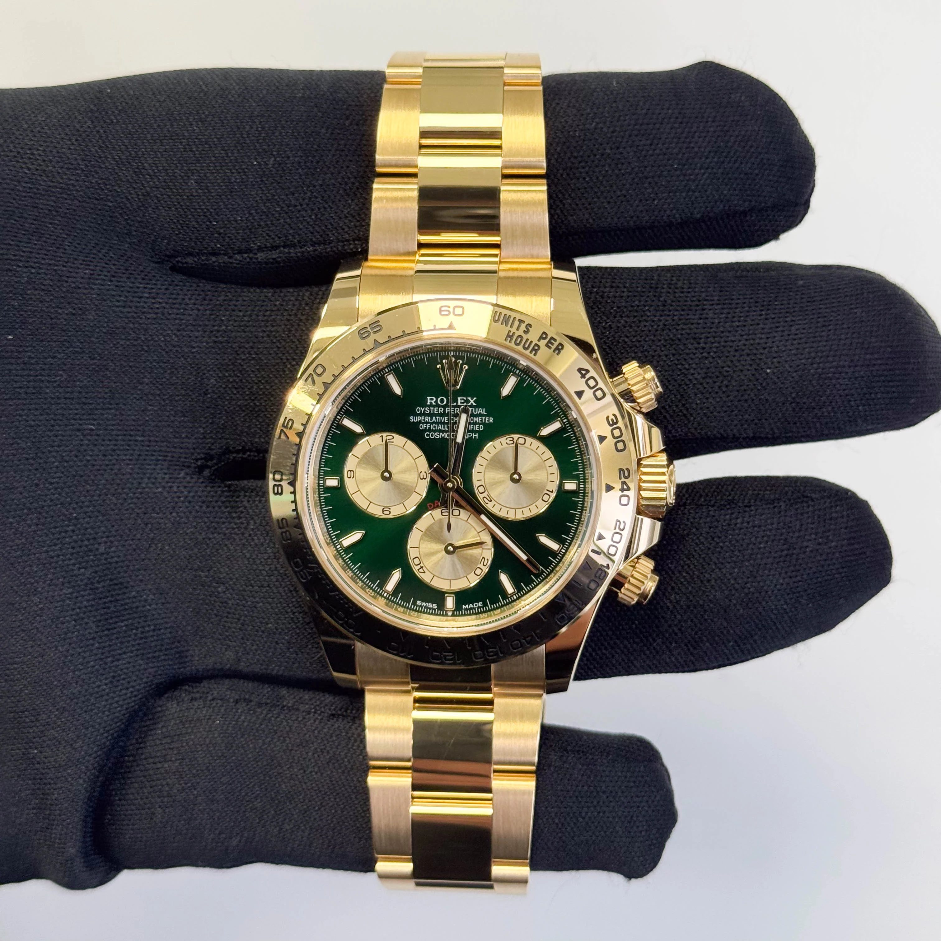 Rolex Daytona 40mm Green Dial Watch Ref# 126508 - Image 2