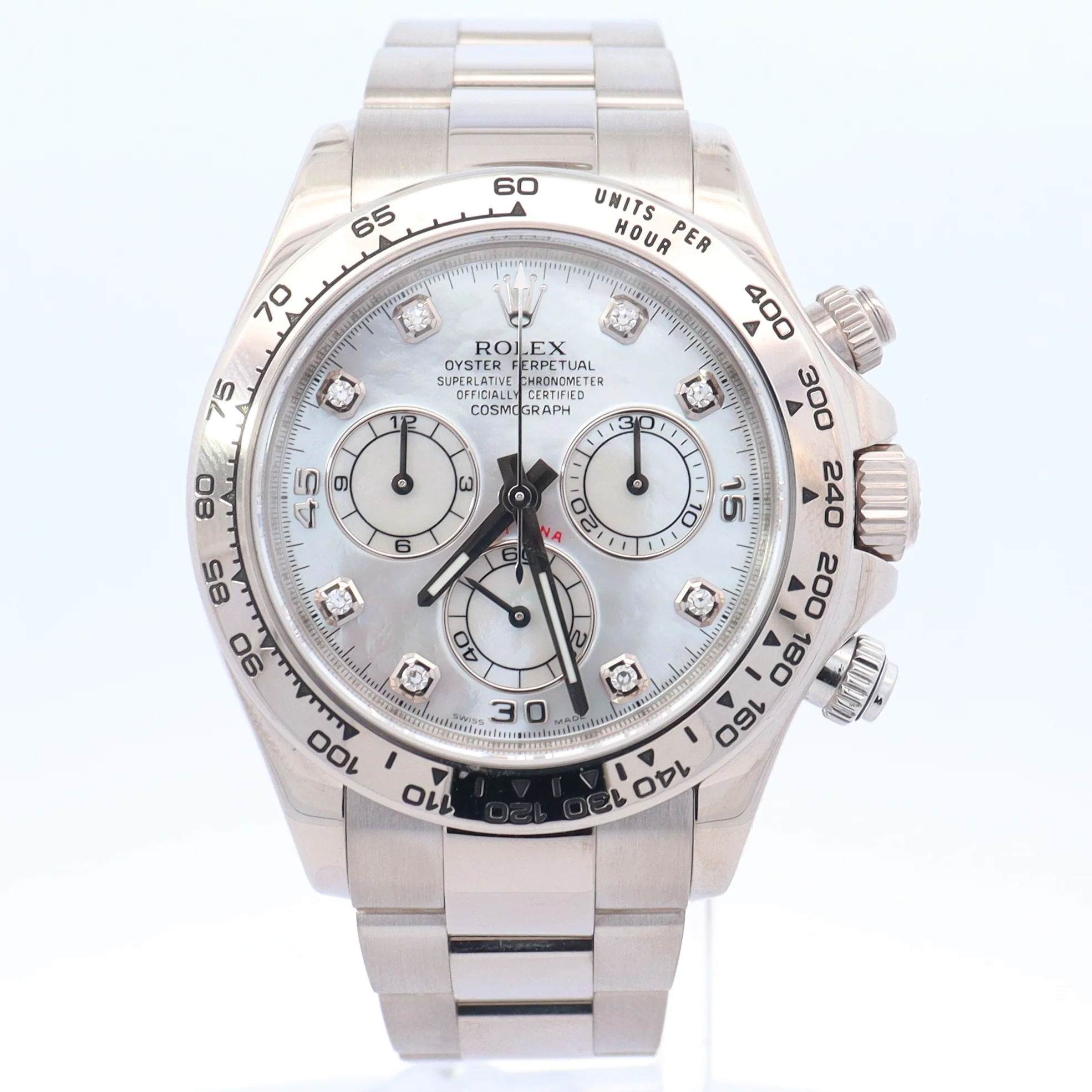 Rolex Daytona 40mm MOP Dial Ref# 116509