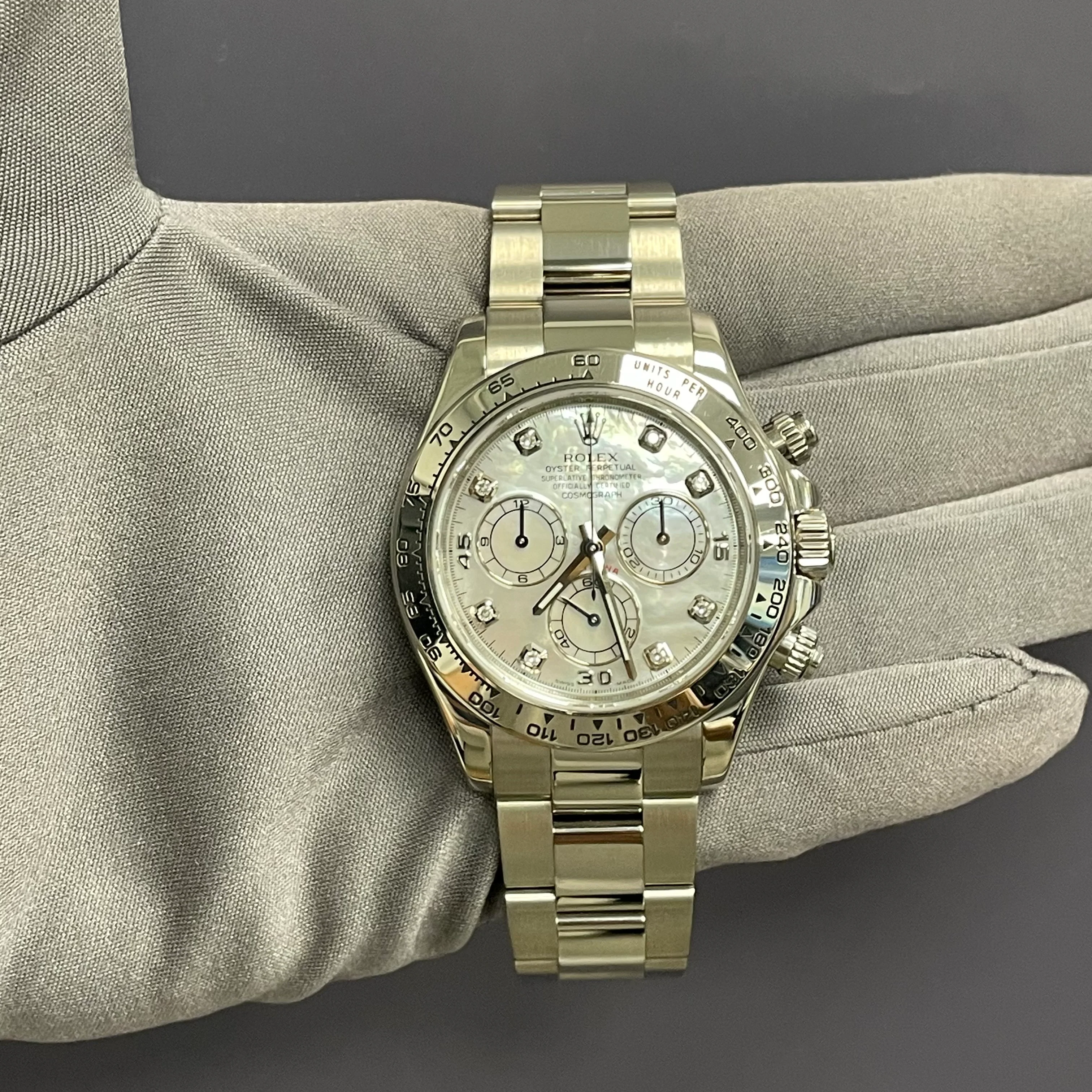 Rolex Daytona 40mm MOP Dial Ref# 116509 - Image 2